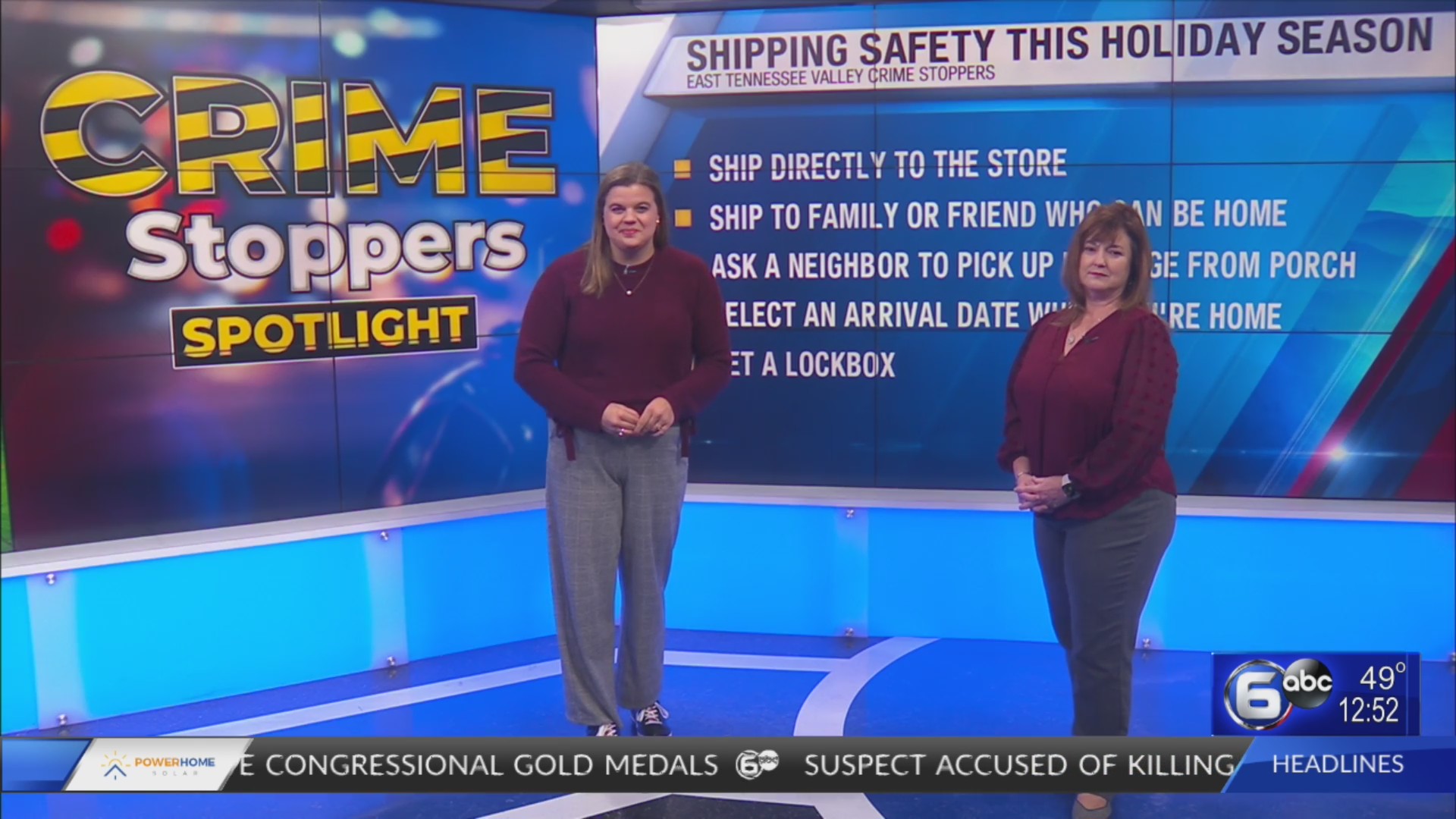 Crime Stoppers Spotlight Shipping safety this holiday season WATE 6