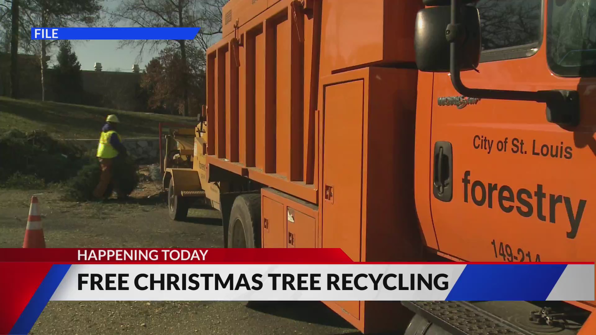 Free Christmas tree recycling happening today – FOX 2