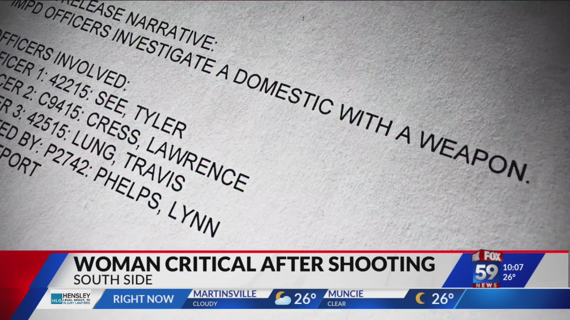 Man dead, woman critically injured in shooting on Indy’s south side ...