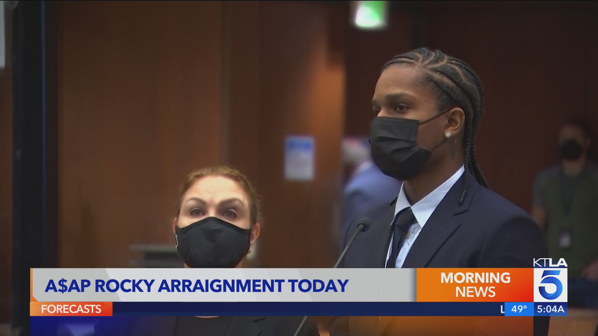 A$AP Rocky’s to appear in L.A. court for firearms case – KTLA