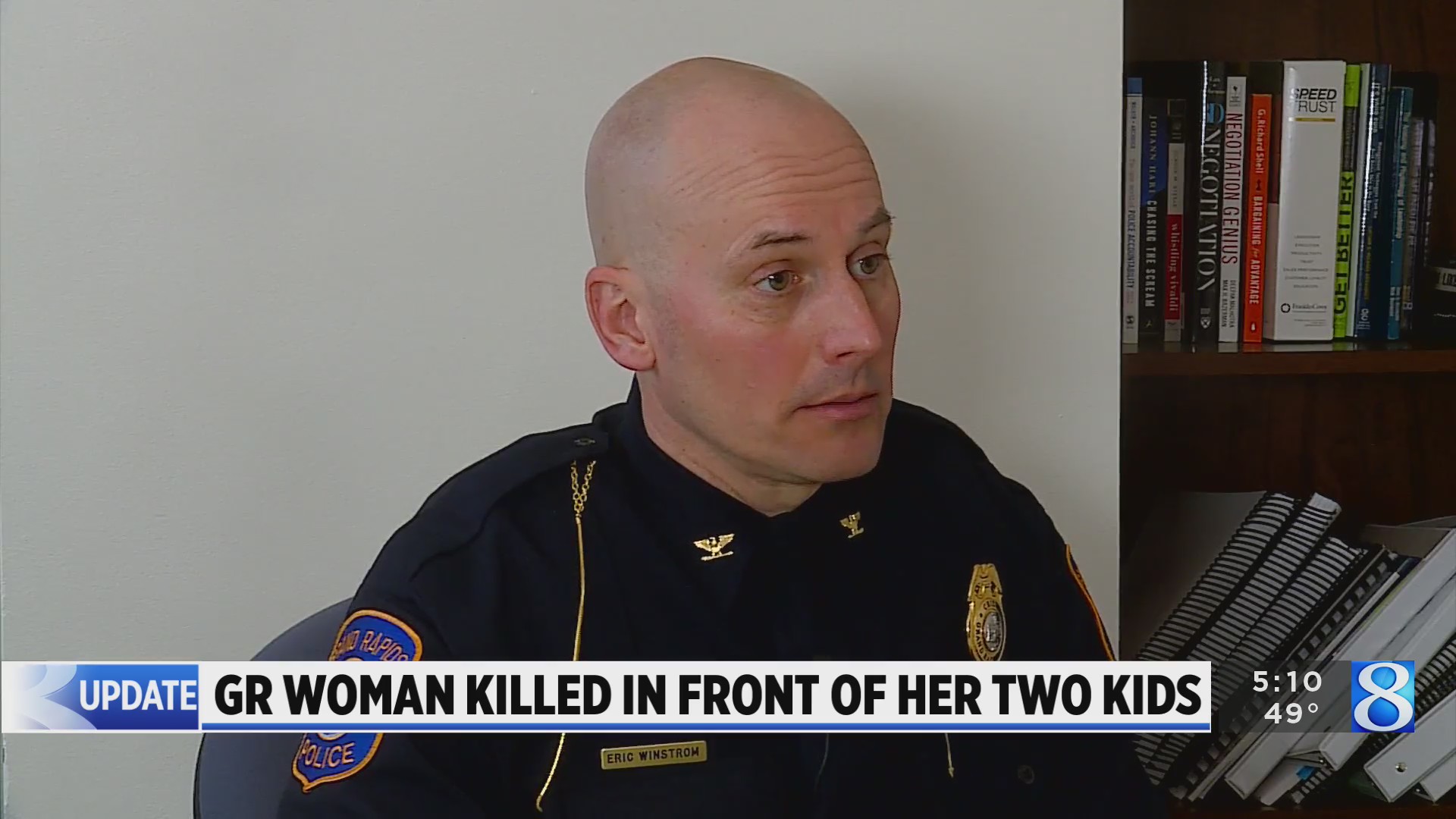 GRPD chief: Woman killed in front of her 2 children – WOODTV.com