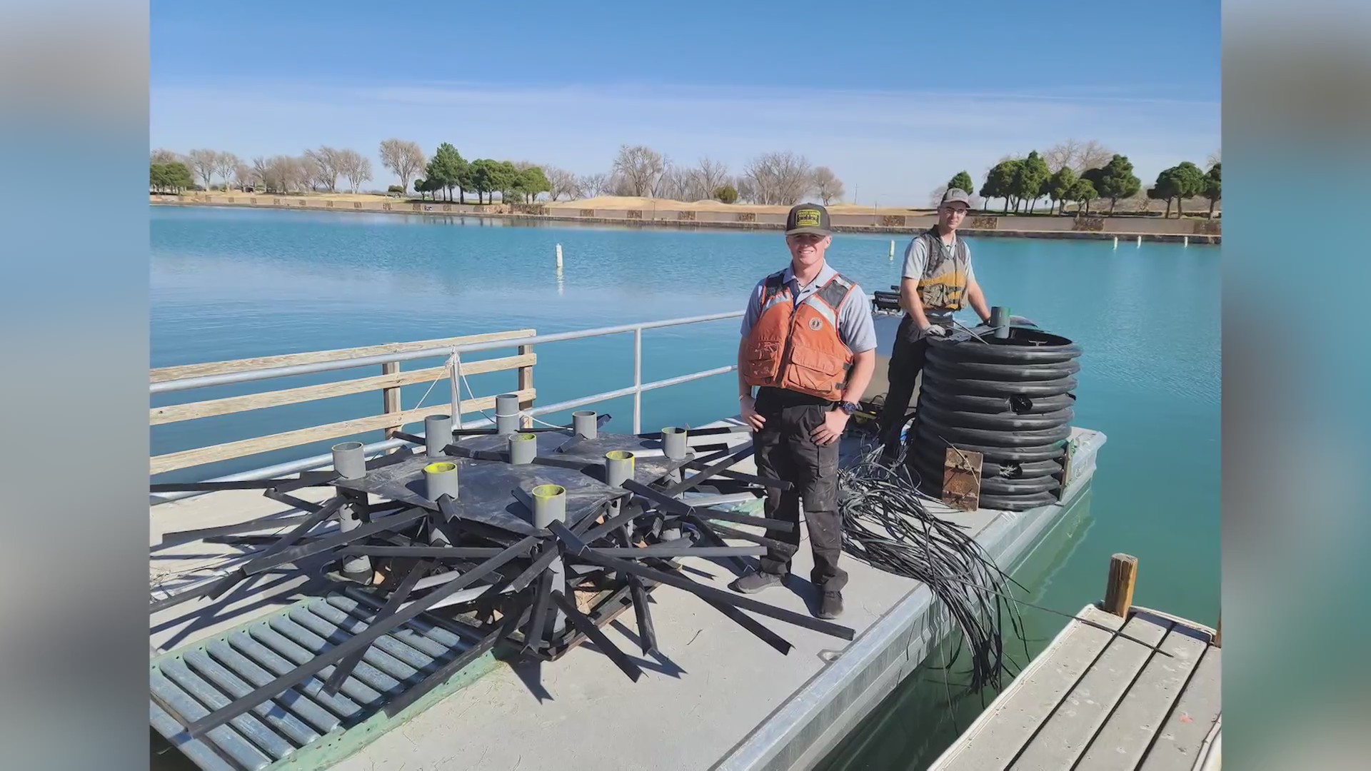 Dept. of Game & Fish install artificial and natural habitat structures KRQE NEWS 13 Breaking