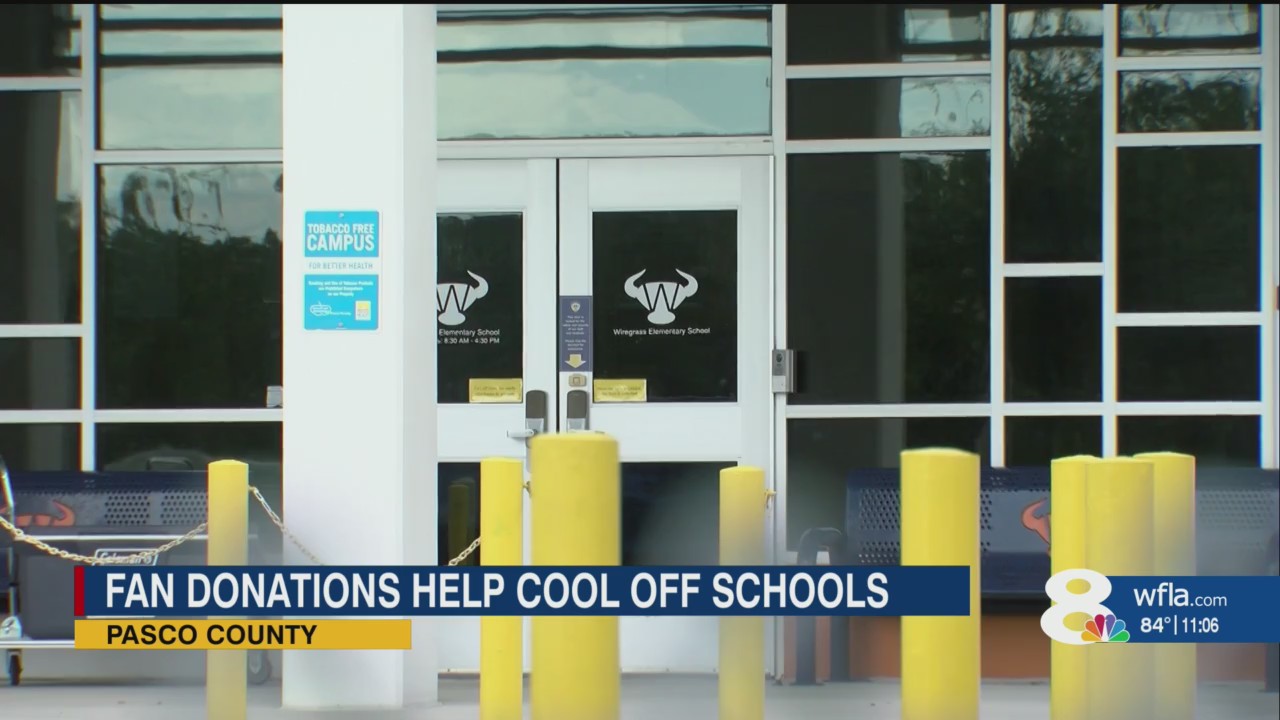Sweating in schools: Pasco County neighbors collect box fans for ...