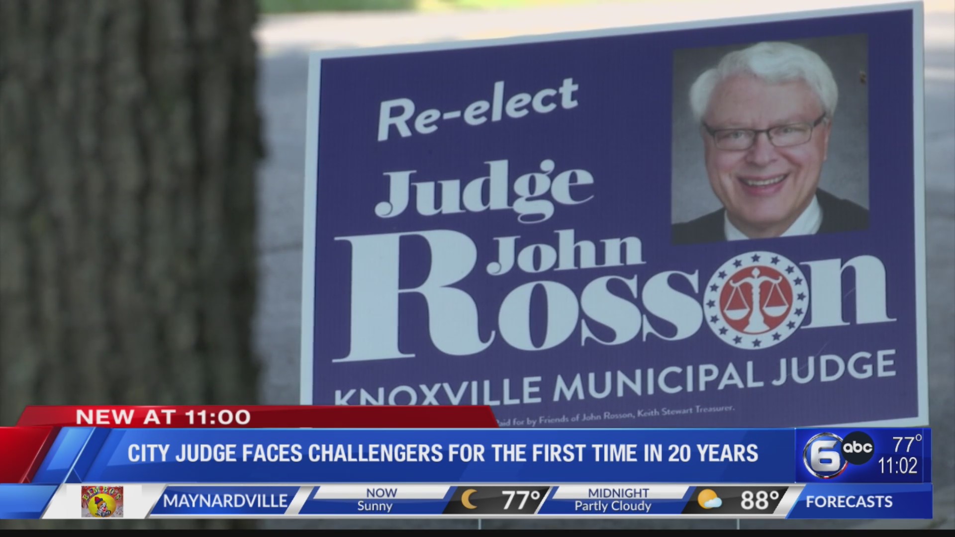 Knoxville judge faces challengers for the first time in 20 years – WATE ...