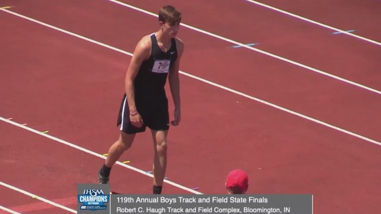 Angola’s Alex Meyer wins state title in long jump to headline local