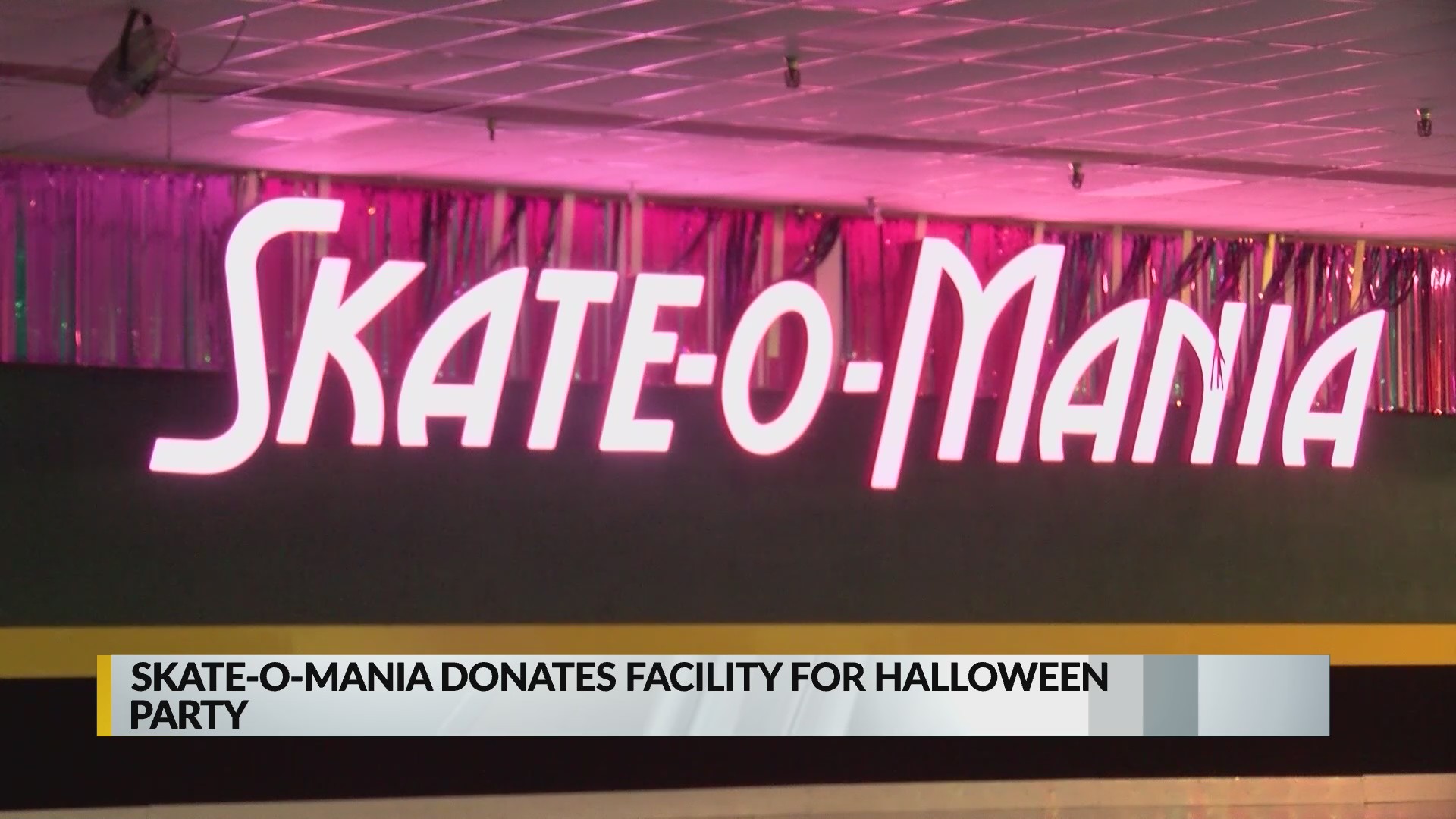 SkateOMania donates facility for Halloween party for those with