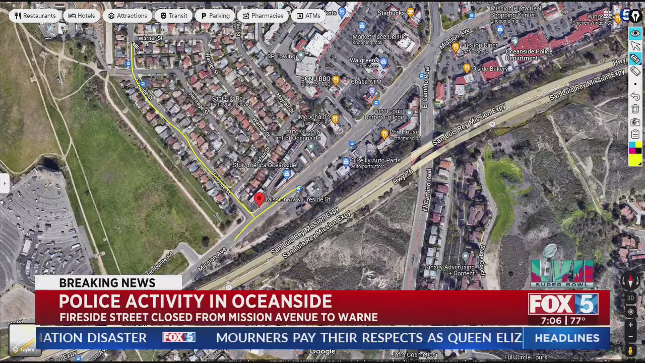 Police Activity In Oceanside – FOX 5 San Diego & KUSI News