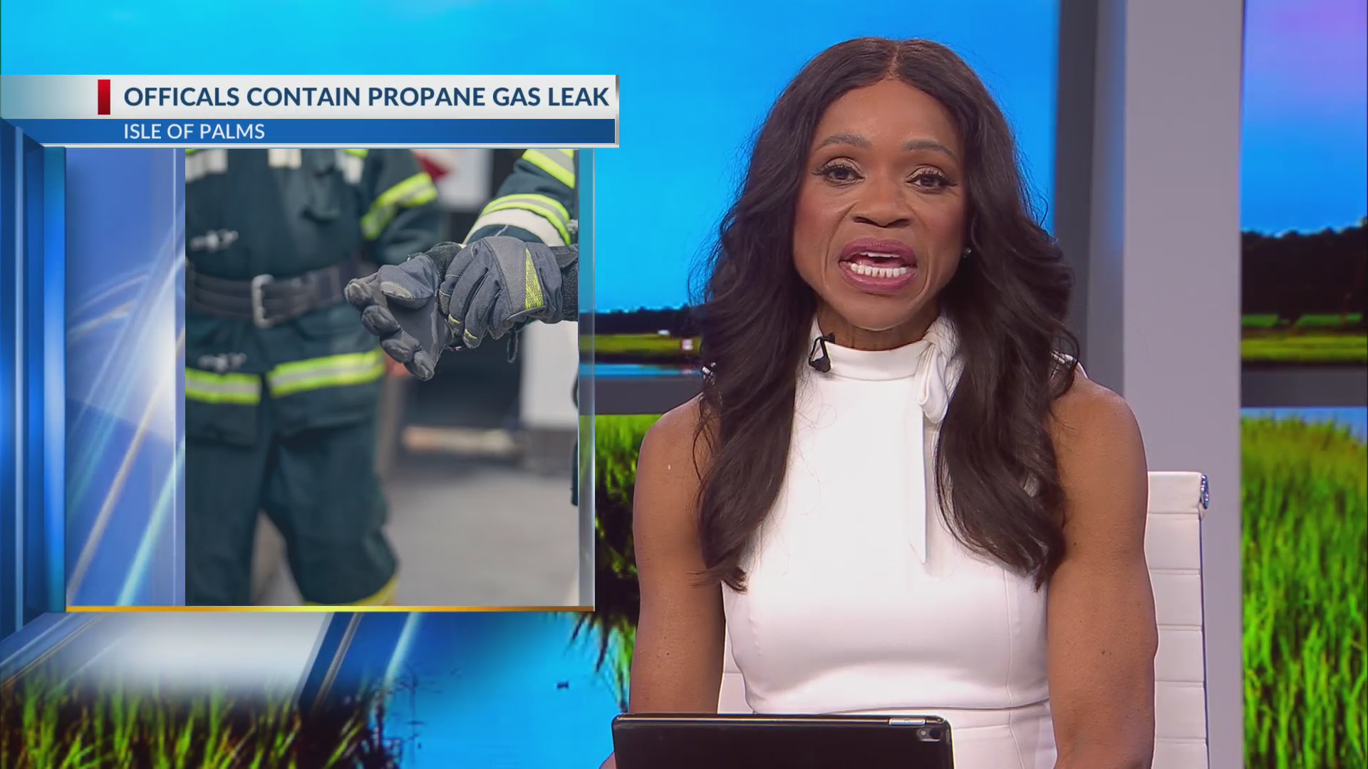 IOPFD contains propane gas leak at island hotel – WCBD News 2