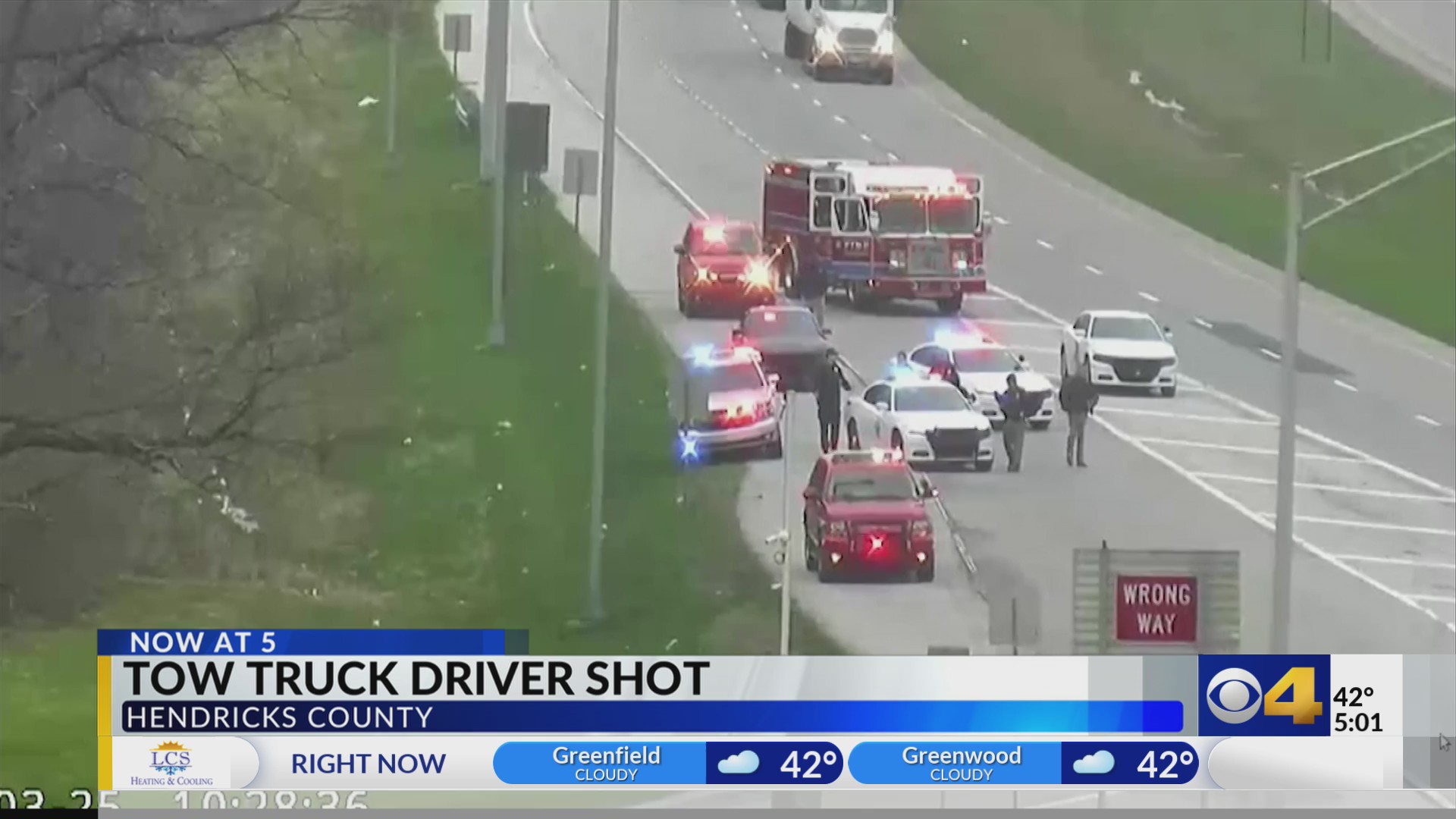Police: Man shot tow truck driver on I-70 in Hendrick’s Co. before ...