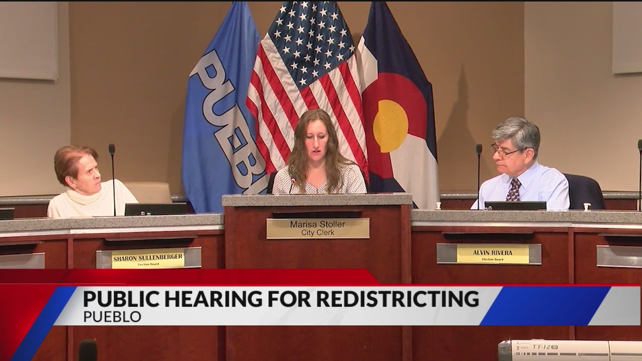 Public Hearing for redistricting in Pueblo – FOX21 News Colorado