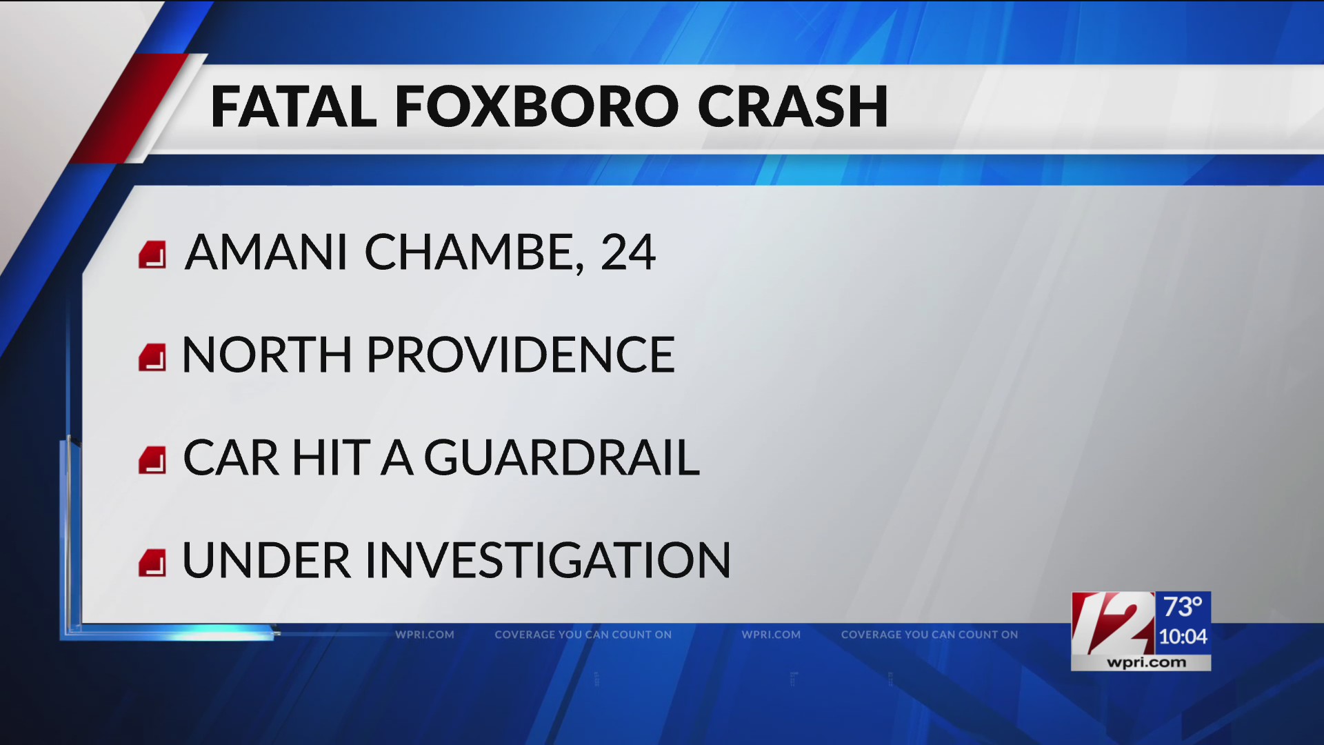 Police ID North Providence man killed in crash – WPRI.com