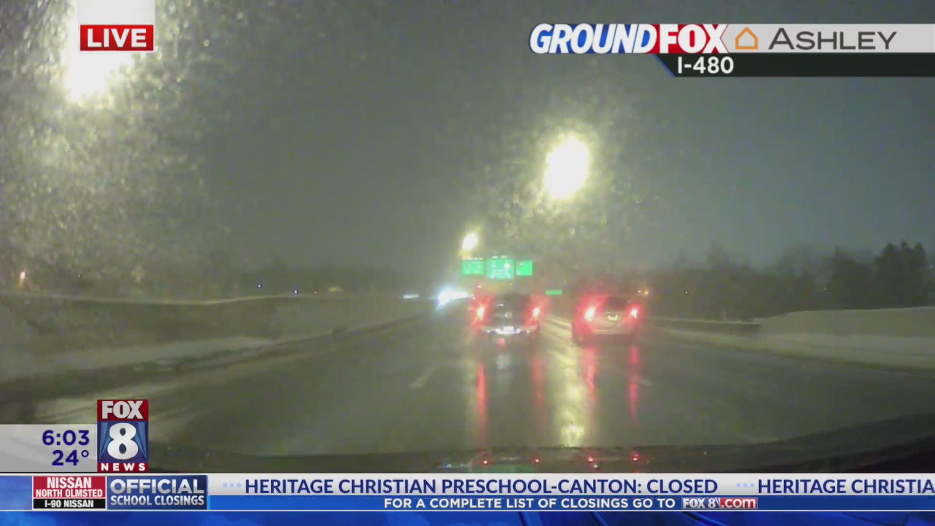 Early impacts of the winter storm in NE Ohio – Fox 8 Cleveland WJW