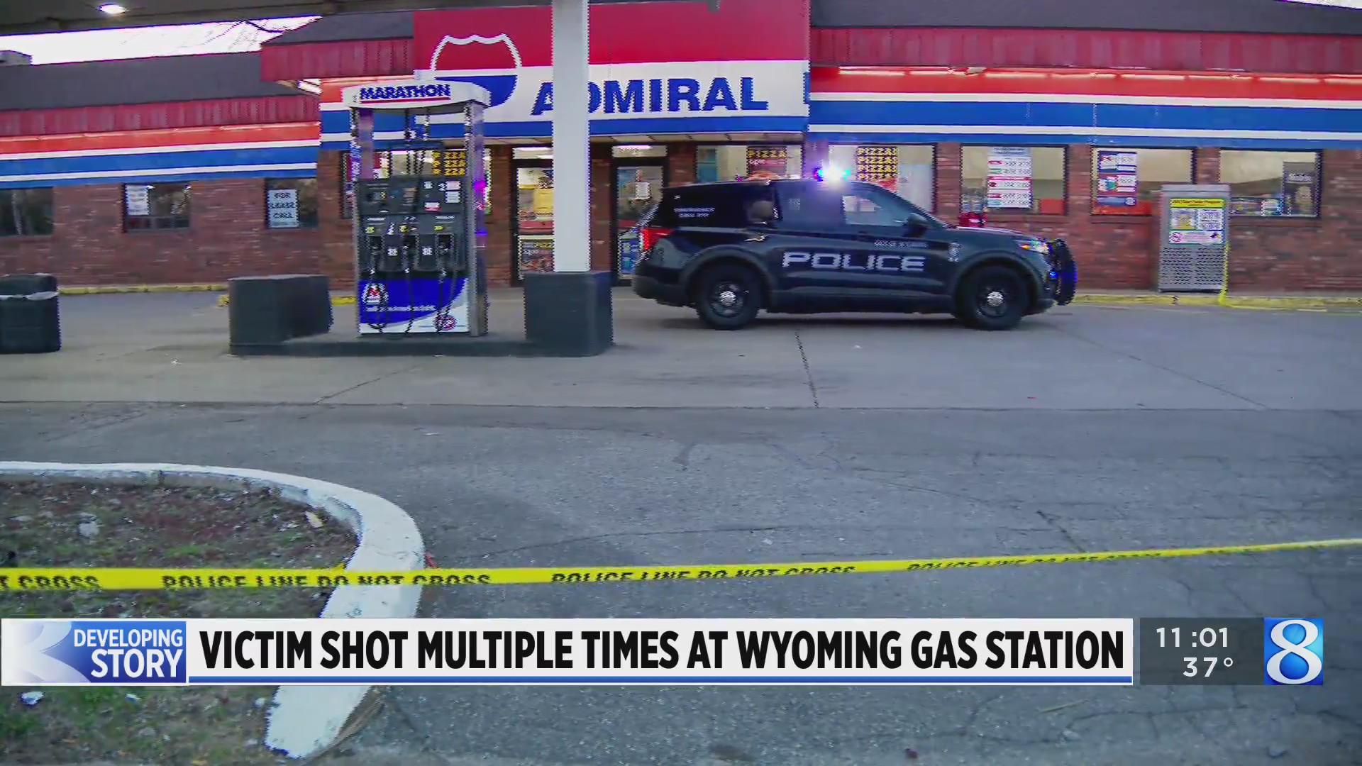 PD: Victim shot multiple times at Wyoming gas station – WOODTV.com