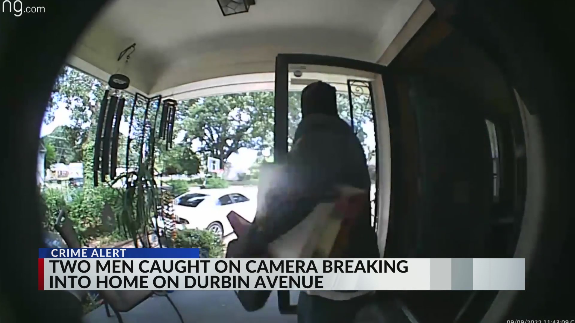 Men caught on Ring camera breaking into Berclair home – WREG.com