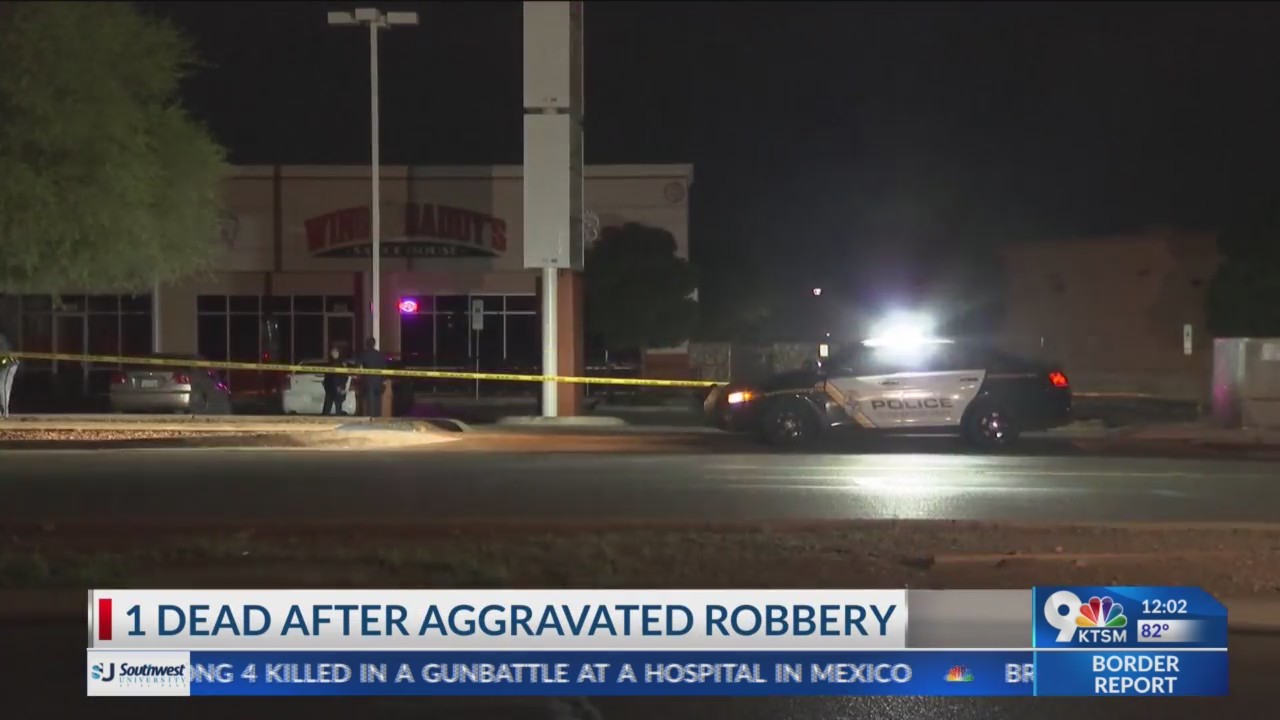 1 person dead after aggravated robbery in Northeast El Paso – KTSM 9 News