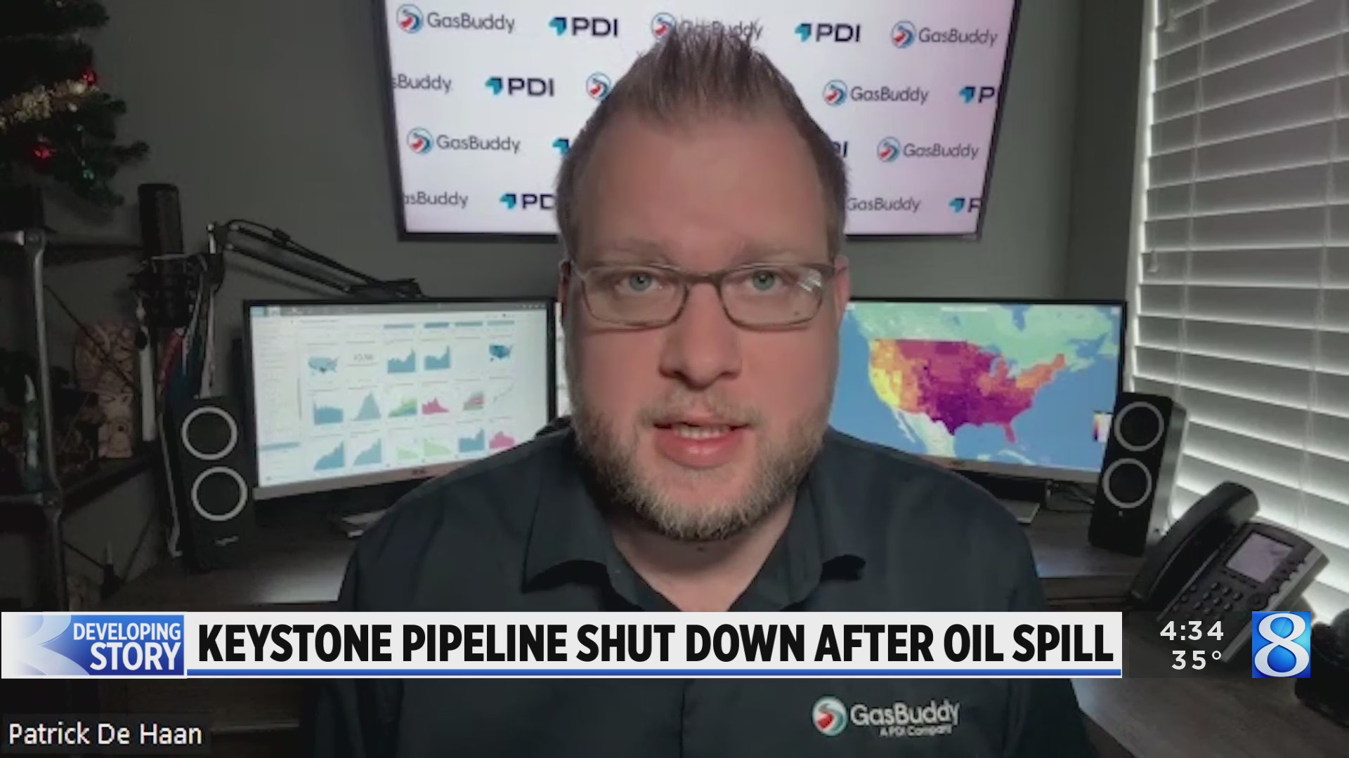 Keystone Pipeline shut down after oil spill