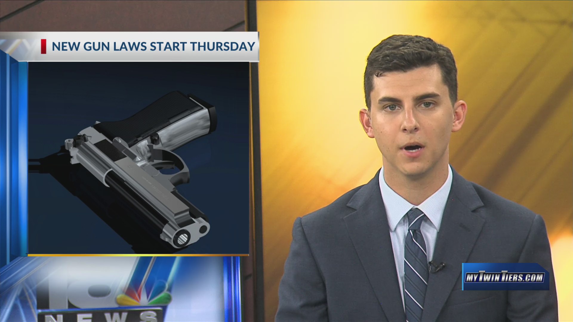 New York State Gun Laws Stickers WETM