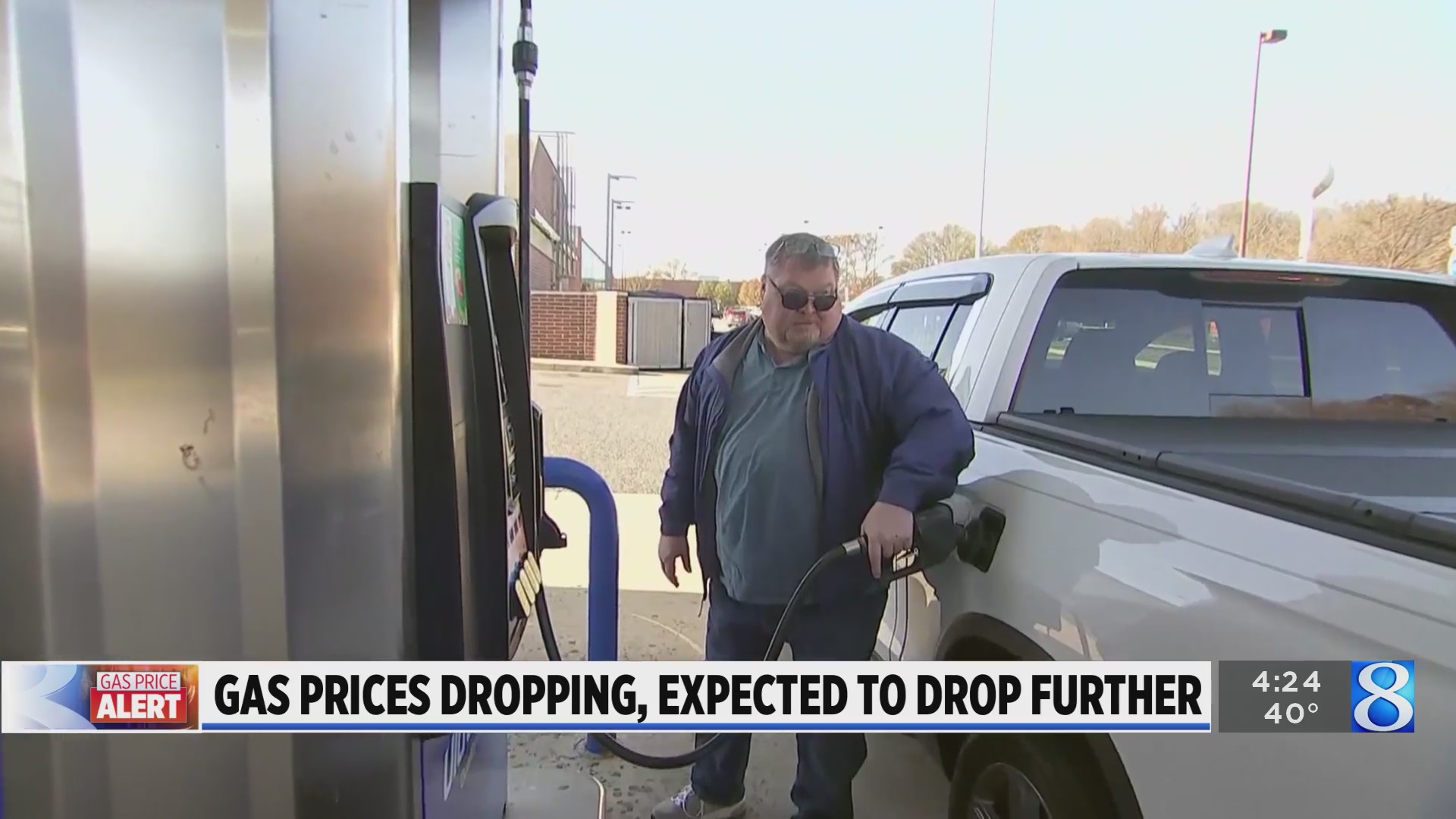 Gas prices dropping, expected to drop further