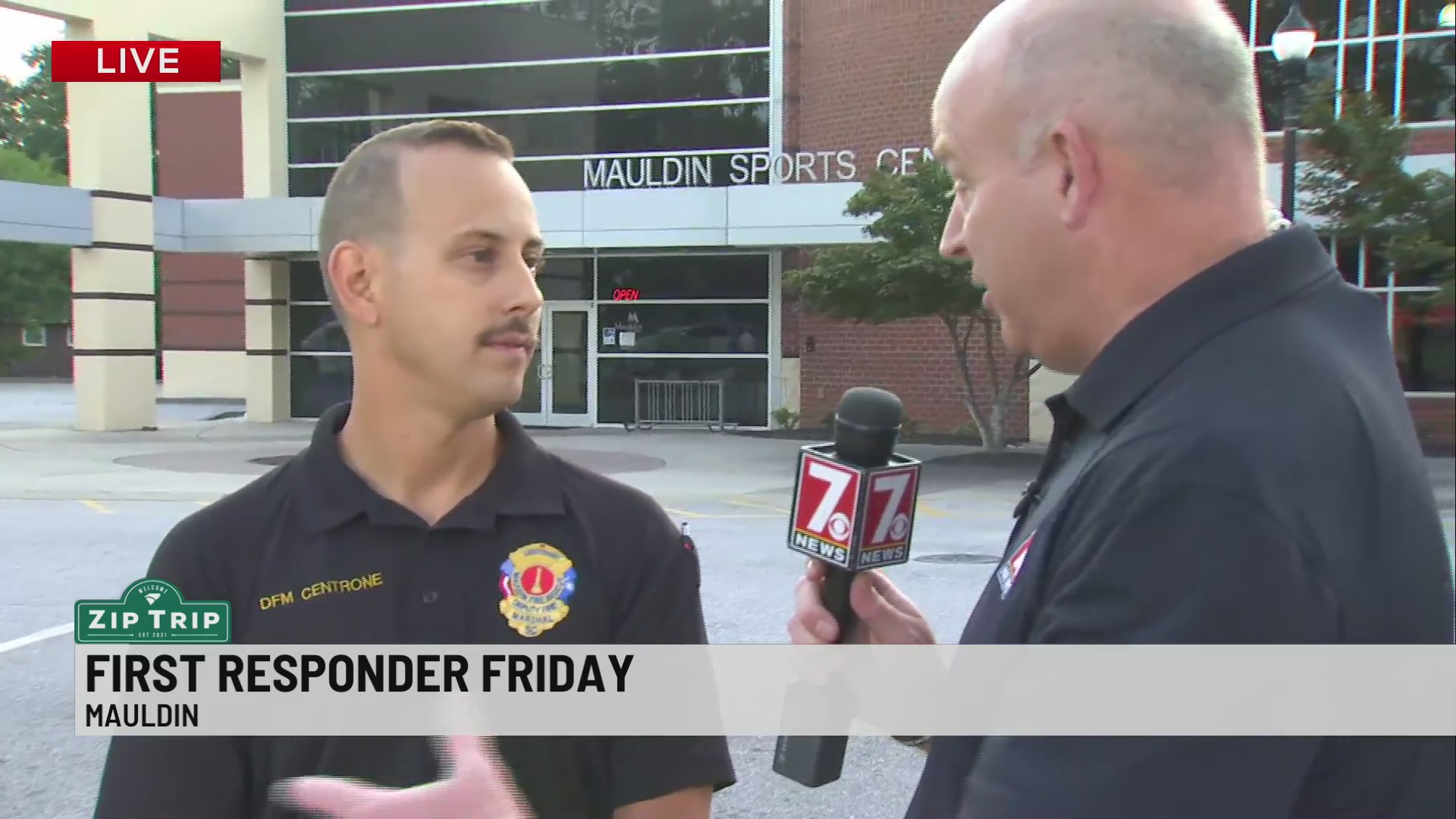 First Responder Friday John Centrone, Mauldin Deputy Fire Marshall