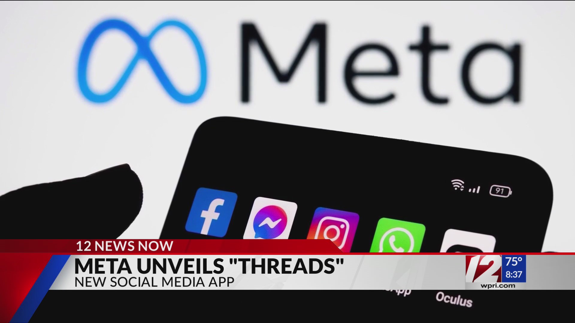 Meta takes aim at Twitter, launches rival app Threads – WPRI.com