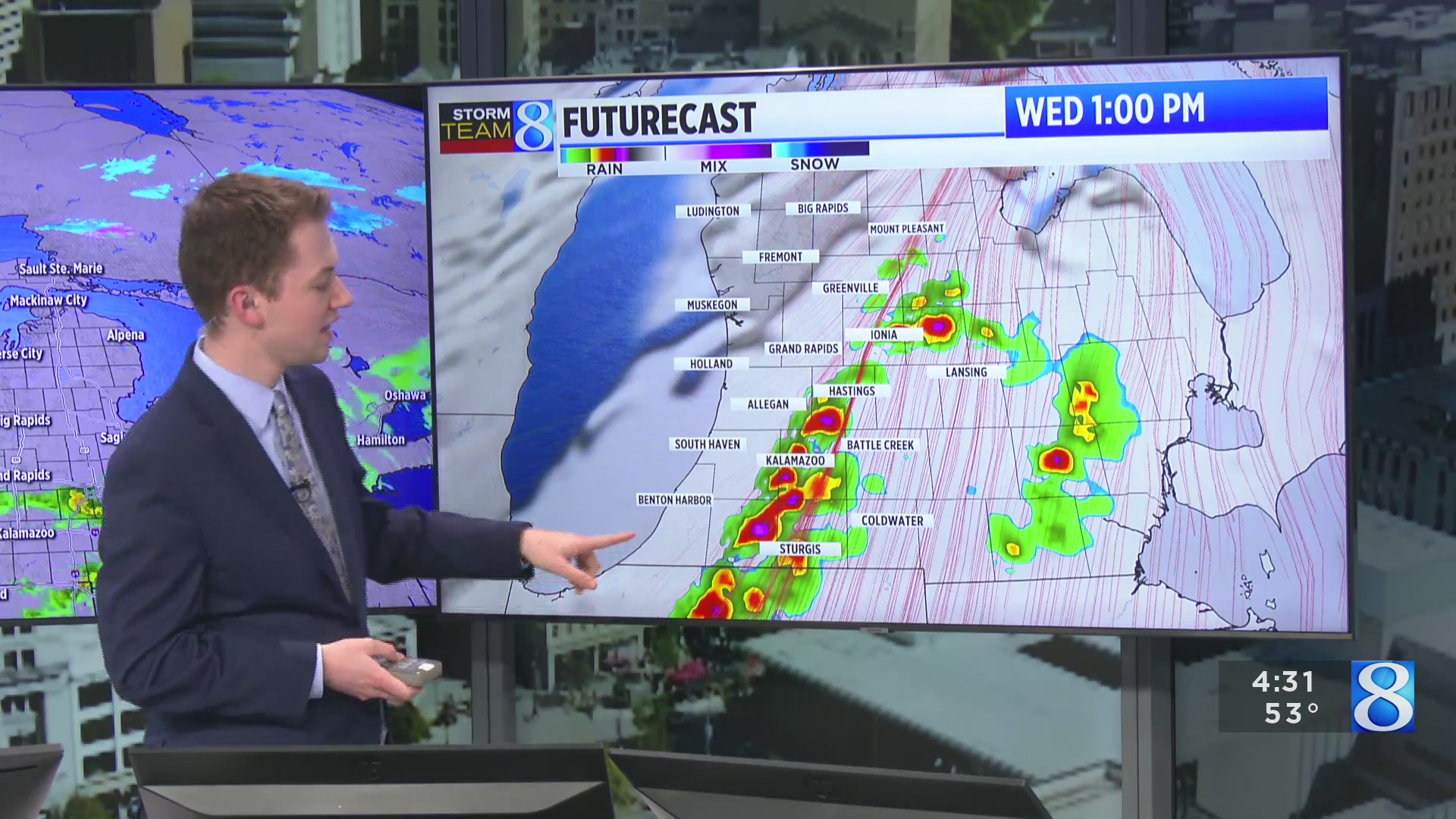 Tuesday and Wednesday storms may bring strong winds – WOODTV.com