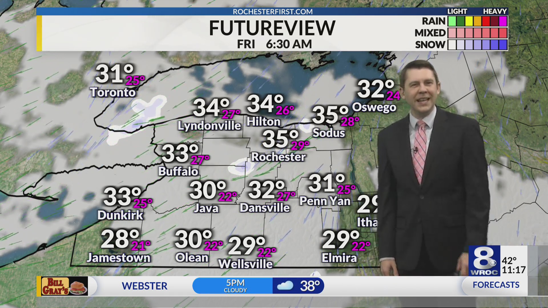 Weather forecast Cooler air inbound as we eye our next system this