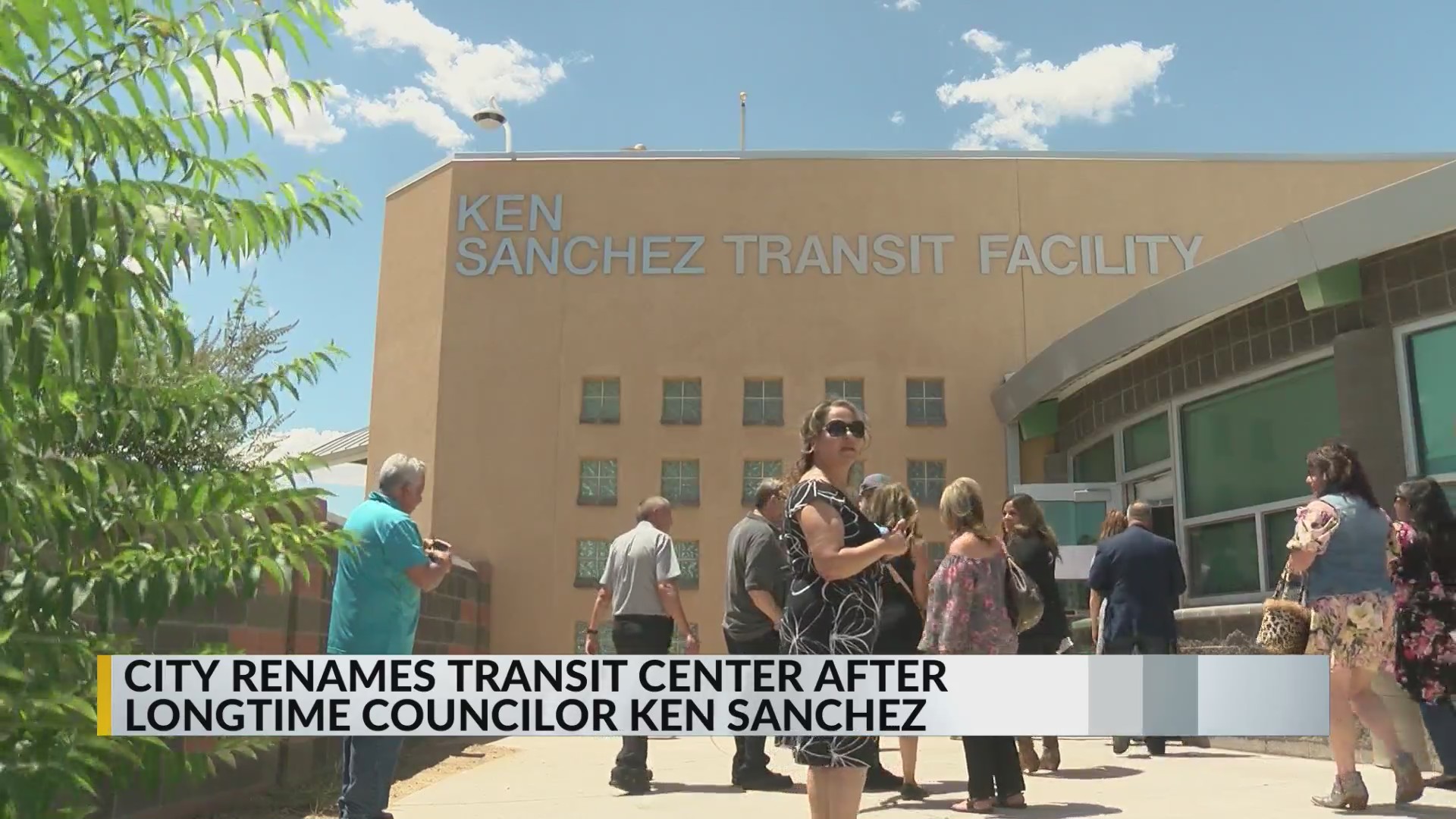 Albuquerque transit facility named in honor of the late city councilor