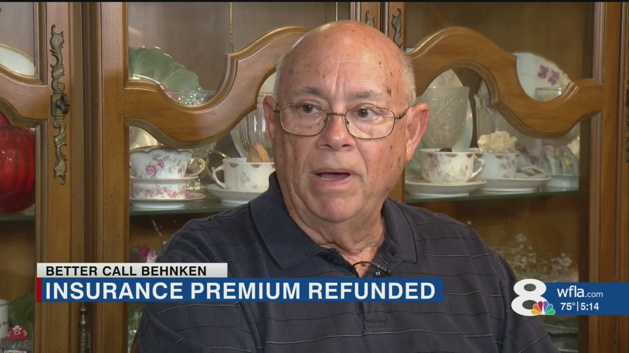 Insurance premium refunded WFLA