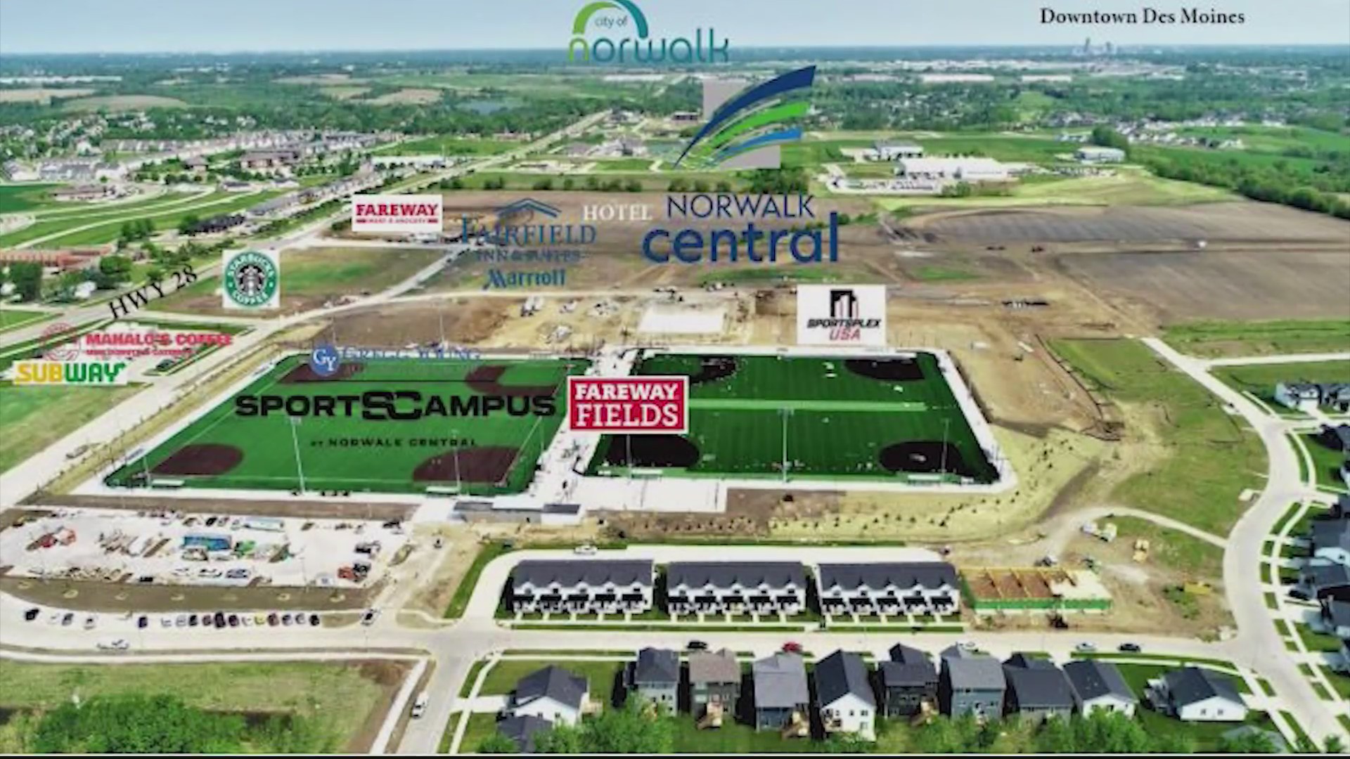 Norwalk Central taking shape, breaking ground on new hotel – who13.com