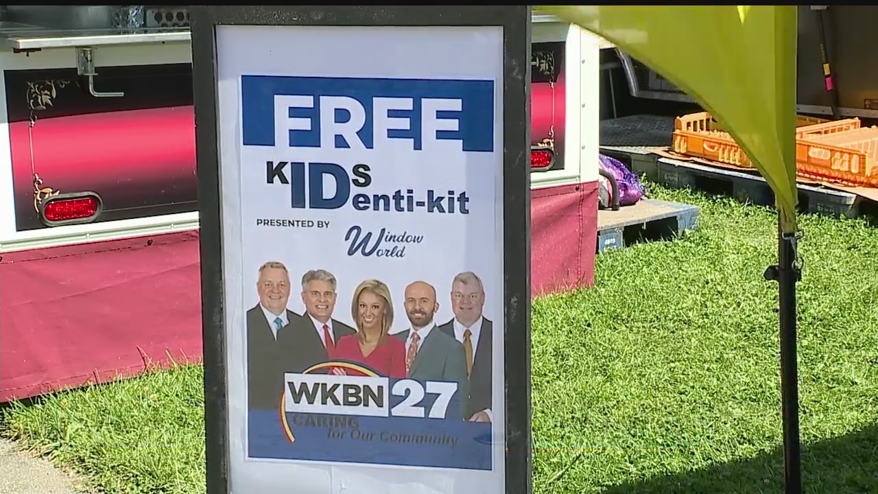 WKBN, Window World providing free Kids Identikits at Canfield Fair