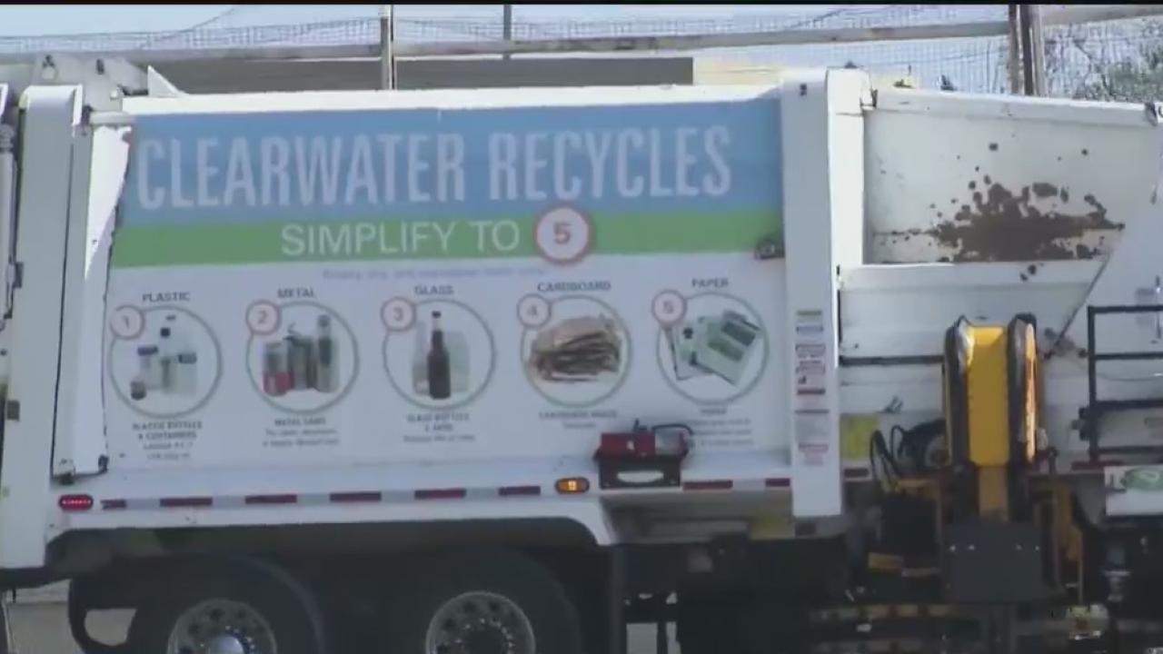 Clearwater residents may get refunds after recycling issues WFLA