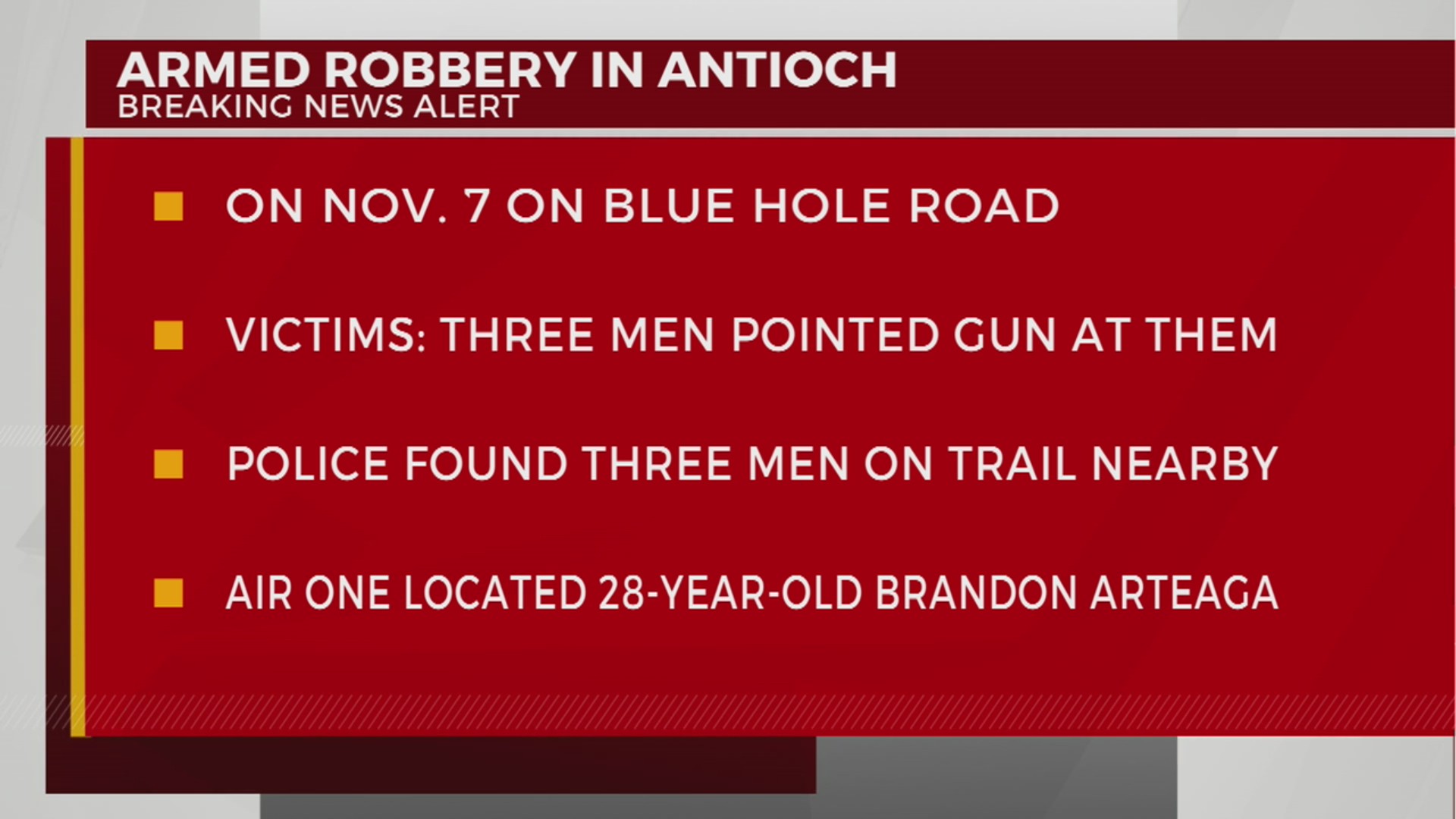 Armed robbery on Blue Hole Road – WKRN News 2