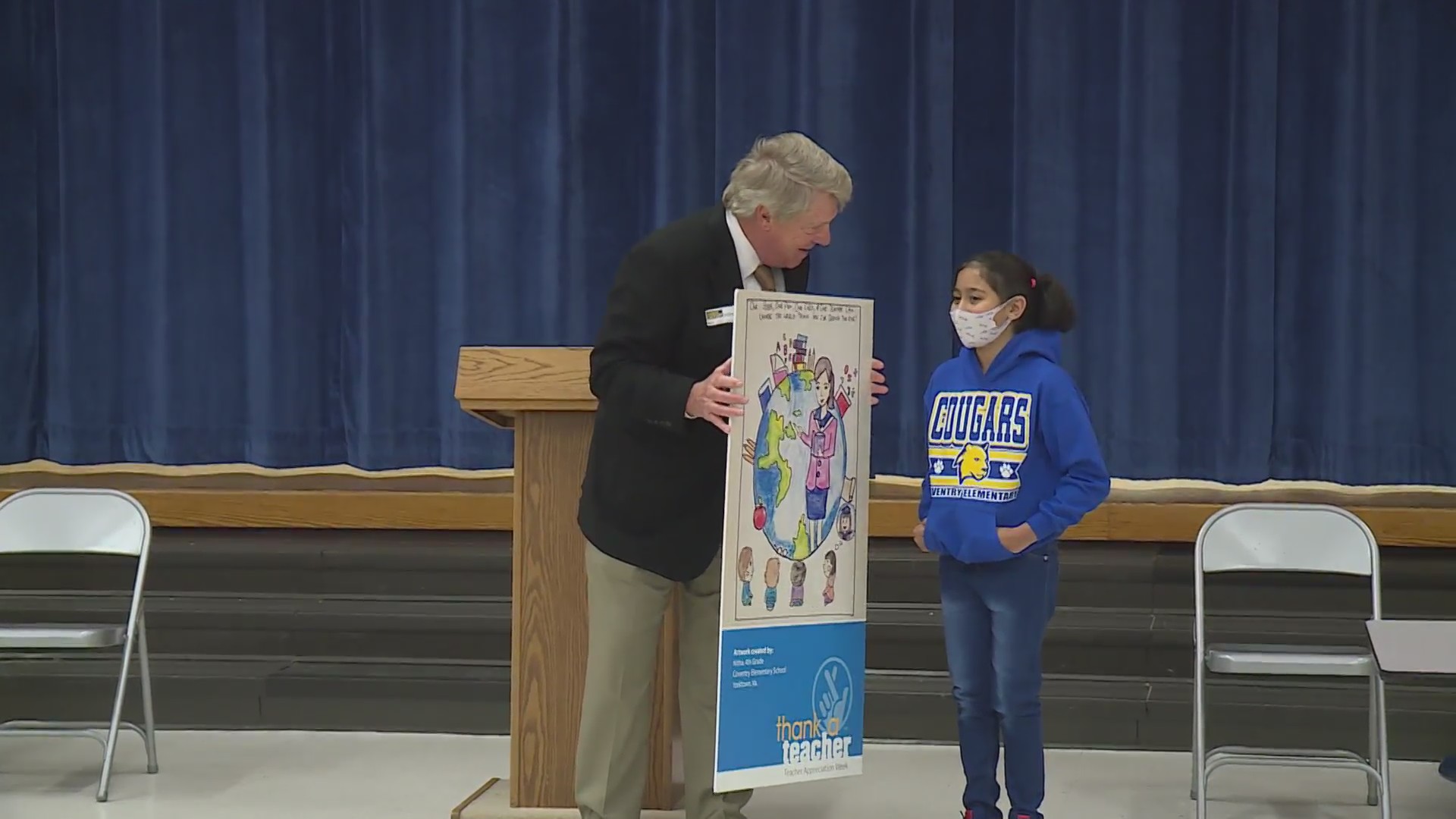 Yorktown 10yearold wins lottery art contest