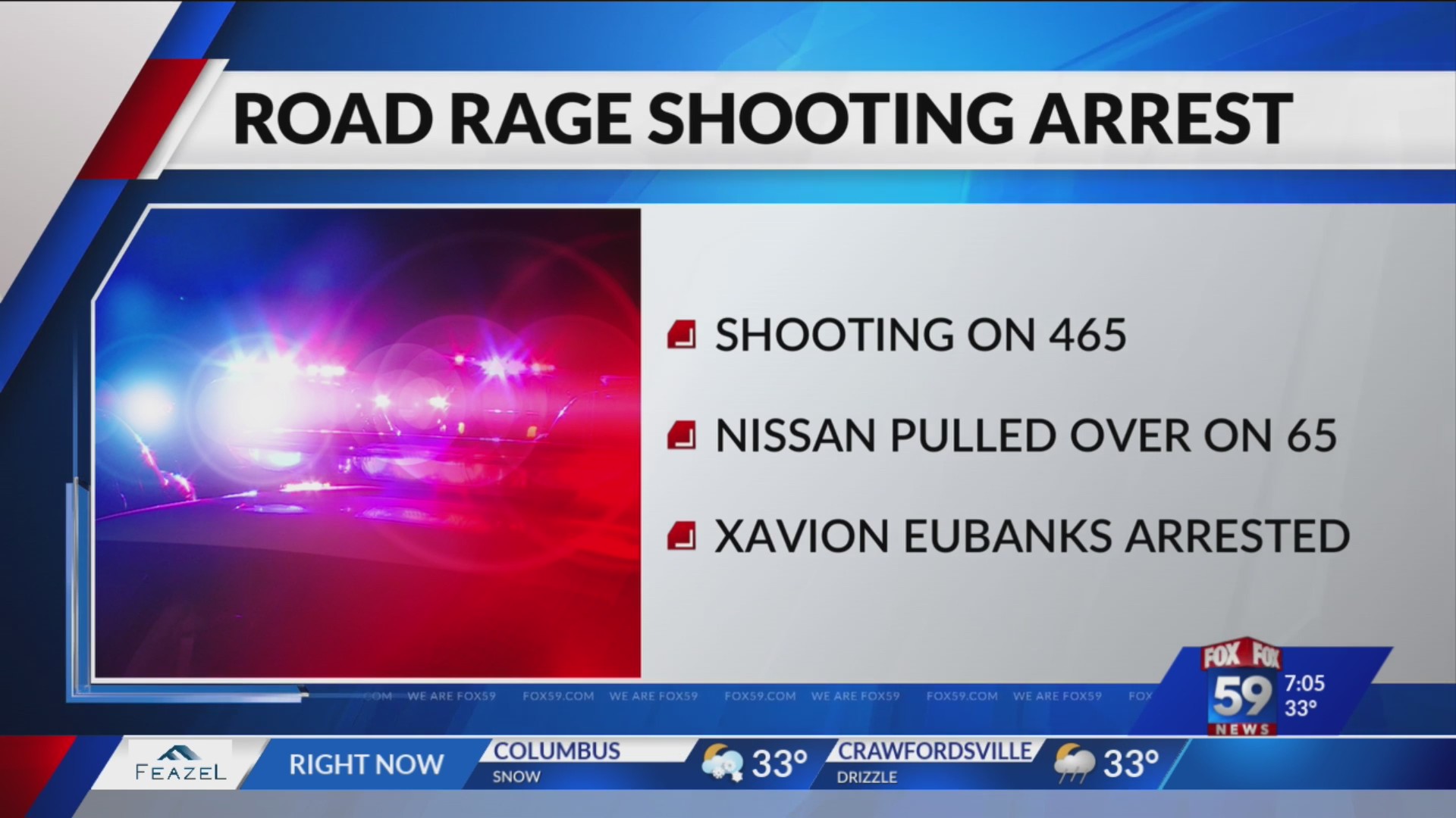 Indianapolis man arrested in road rage incident on I465 Fox 59