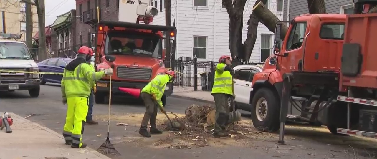 NYC crews clean up fallen trees and debris caused by April storm – PIX11