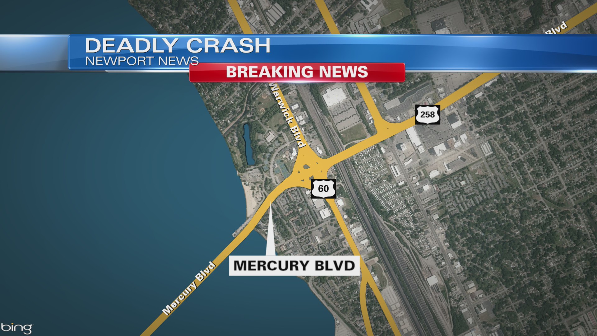 1 dead, 2 sent to the hospital after crash on Mercury Blvd in Newport ...