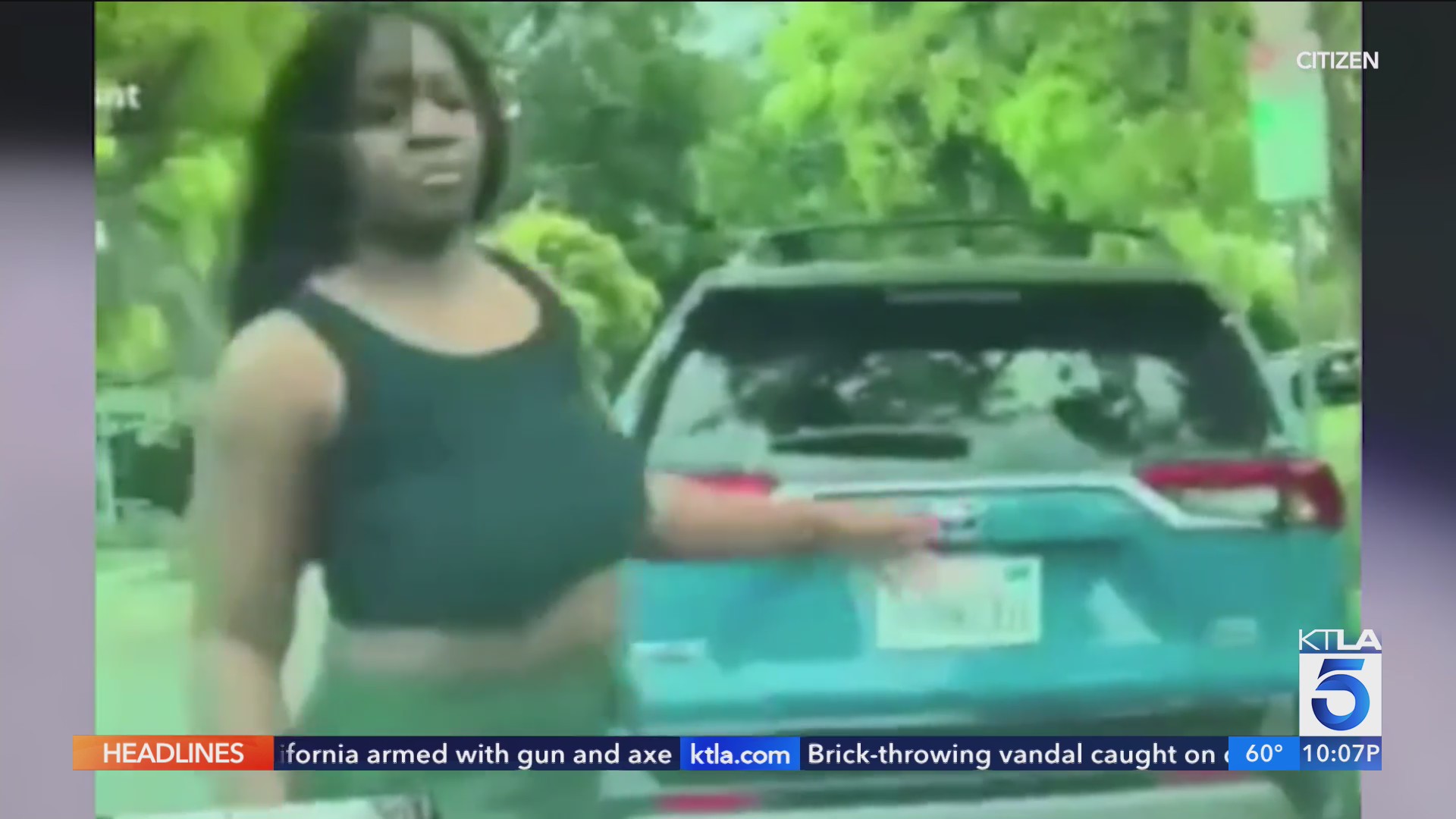 Brick-throwing vandal caught on camera smashing windshields in L.A. – KTLA
