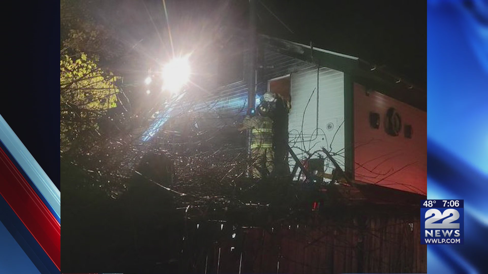 One person without a home after garage fire in West Brookfield – WWLP