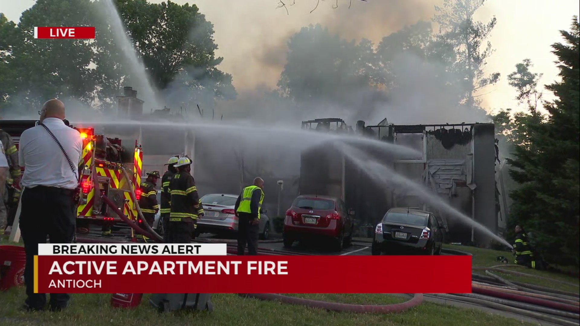 Apartment fire in Antioch – WKRN News 2