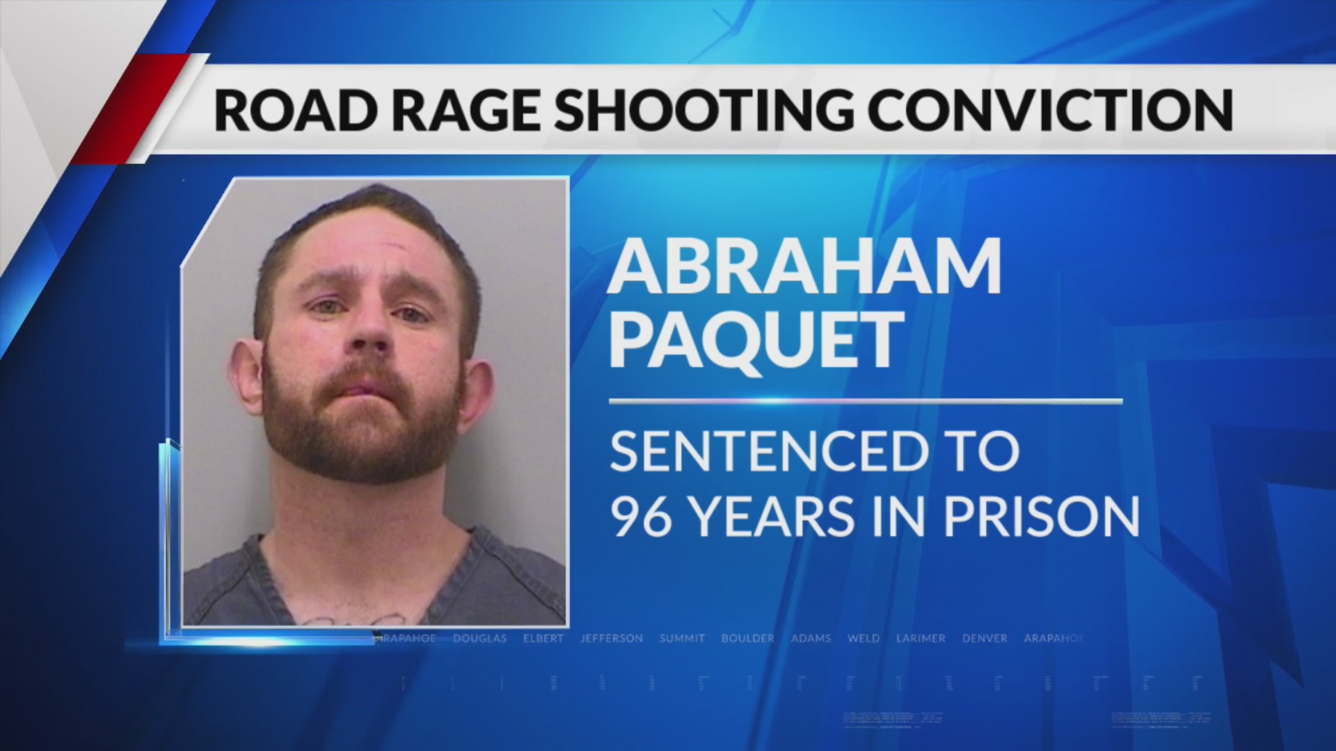 Road rage shooter gets 96-year prison sentence – FOX31 Denver