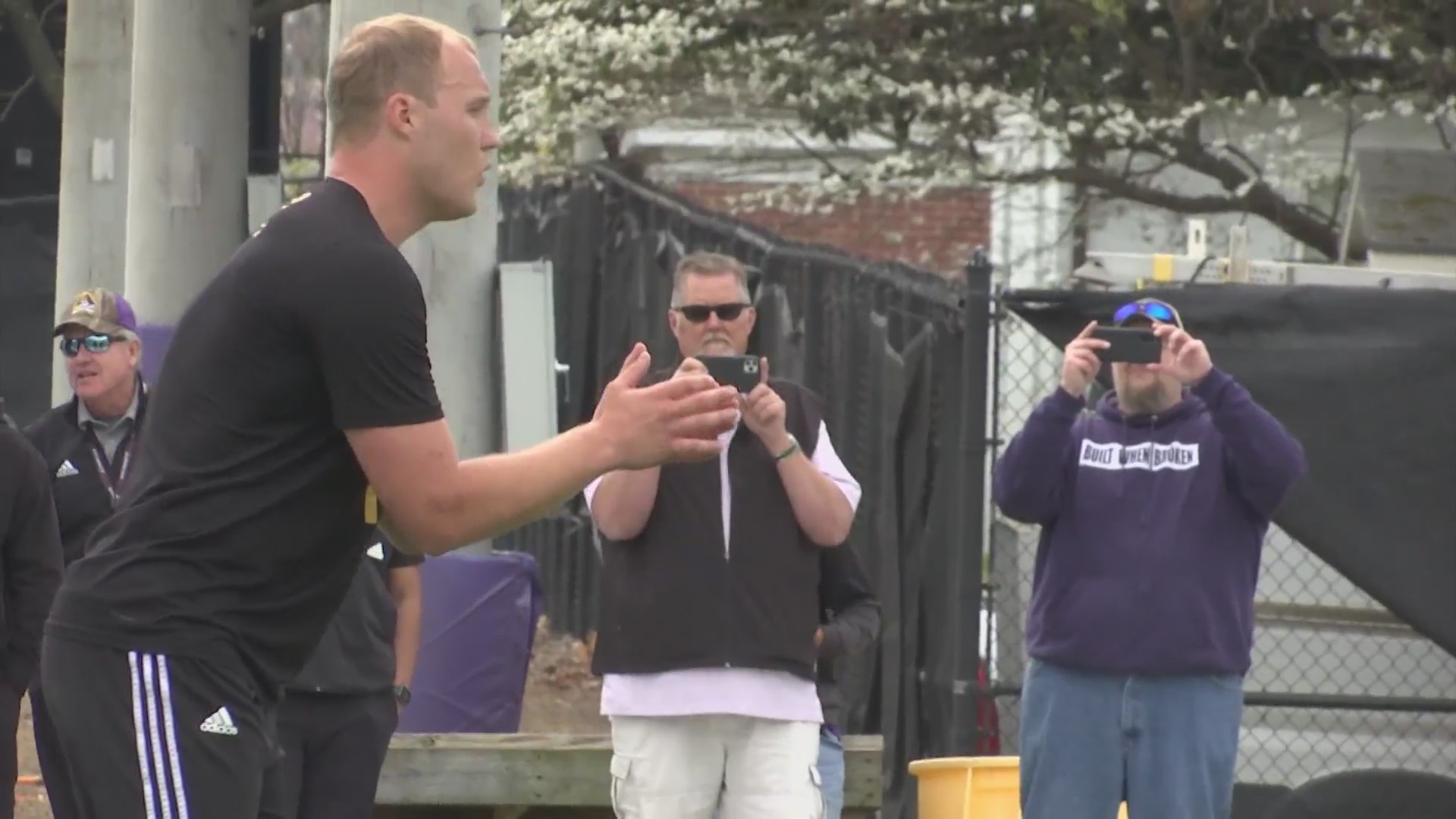 Ahlers excited to show of skills at ECU Pro Day WNCT
