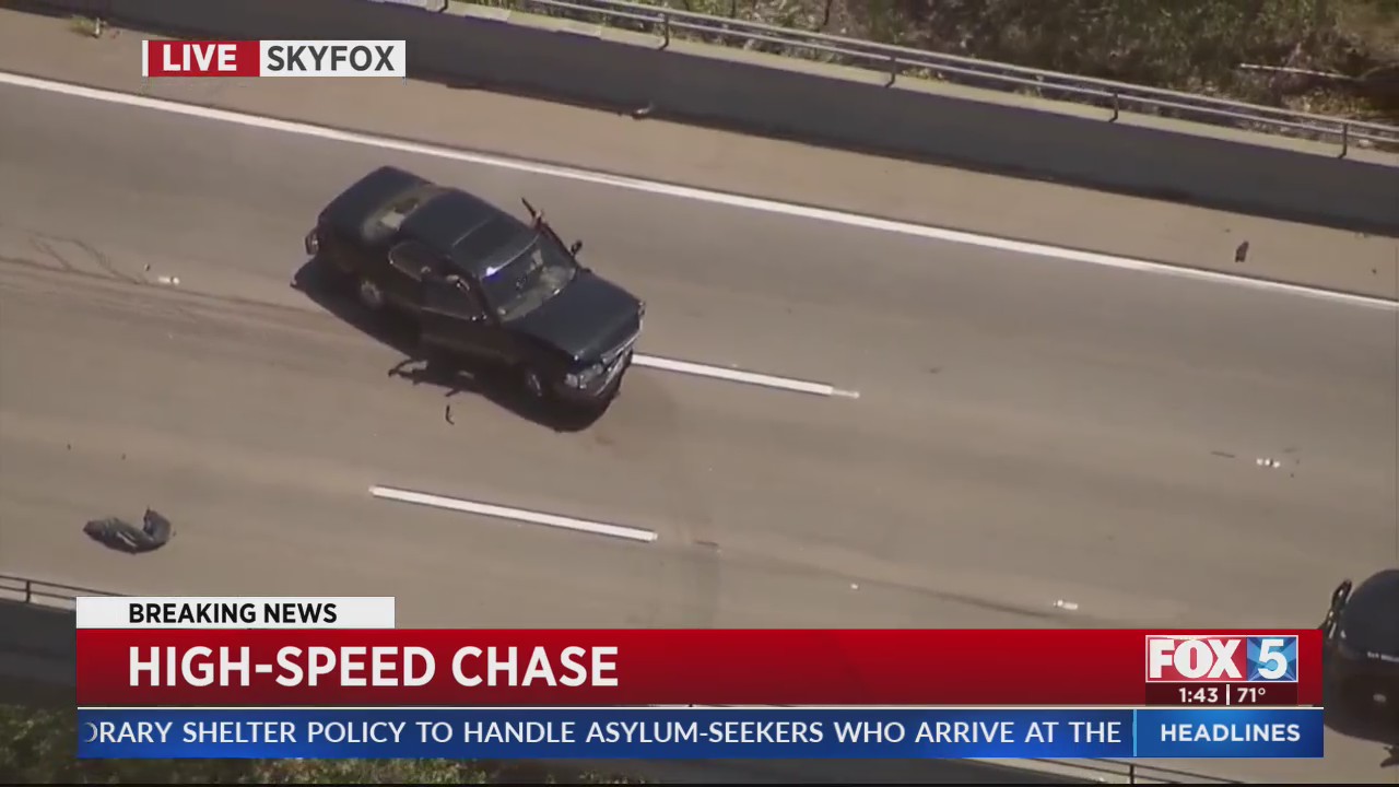 Police Chase Ends In Crash – FOX 5 San Diego & KUSI News