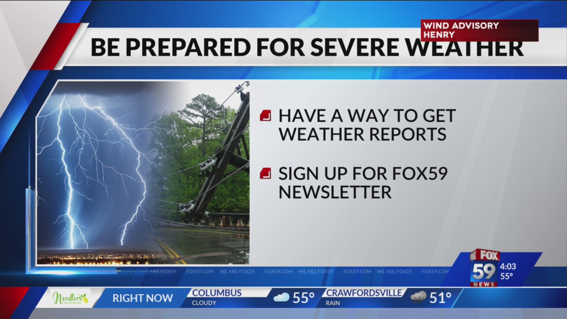 Central Indiana severe weather updates – Fox 59