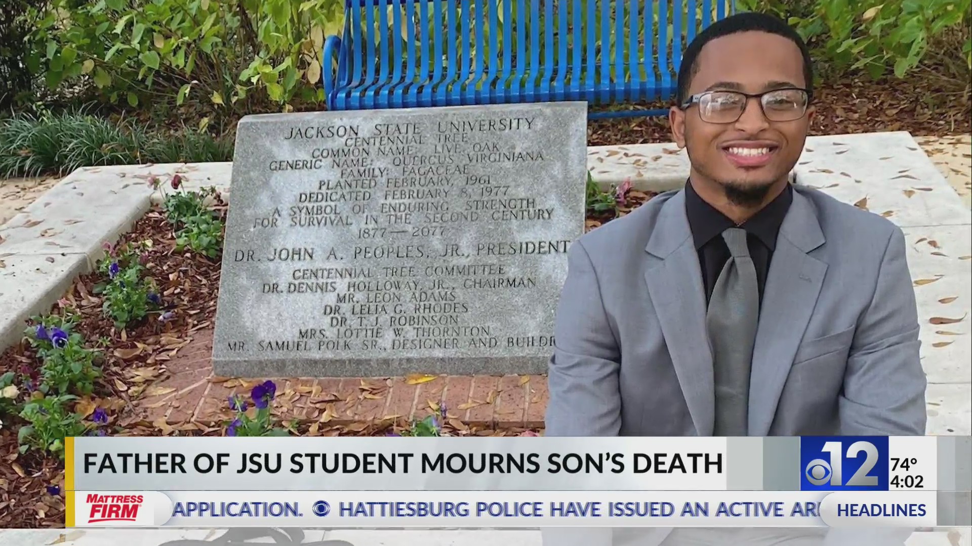 ‘We just don’t understand’: Father of JSU student mourns son’s death – WJTV