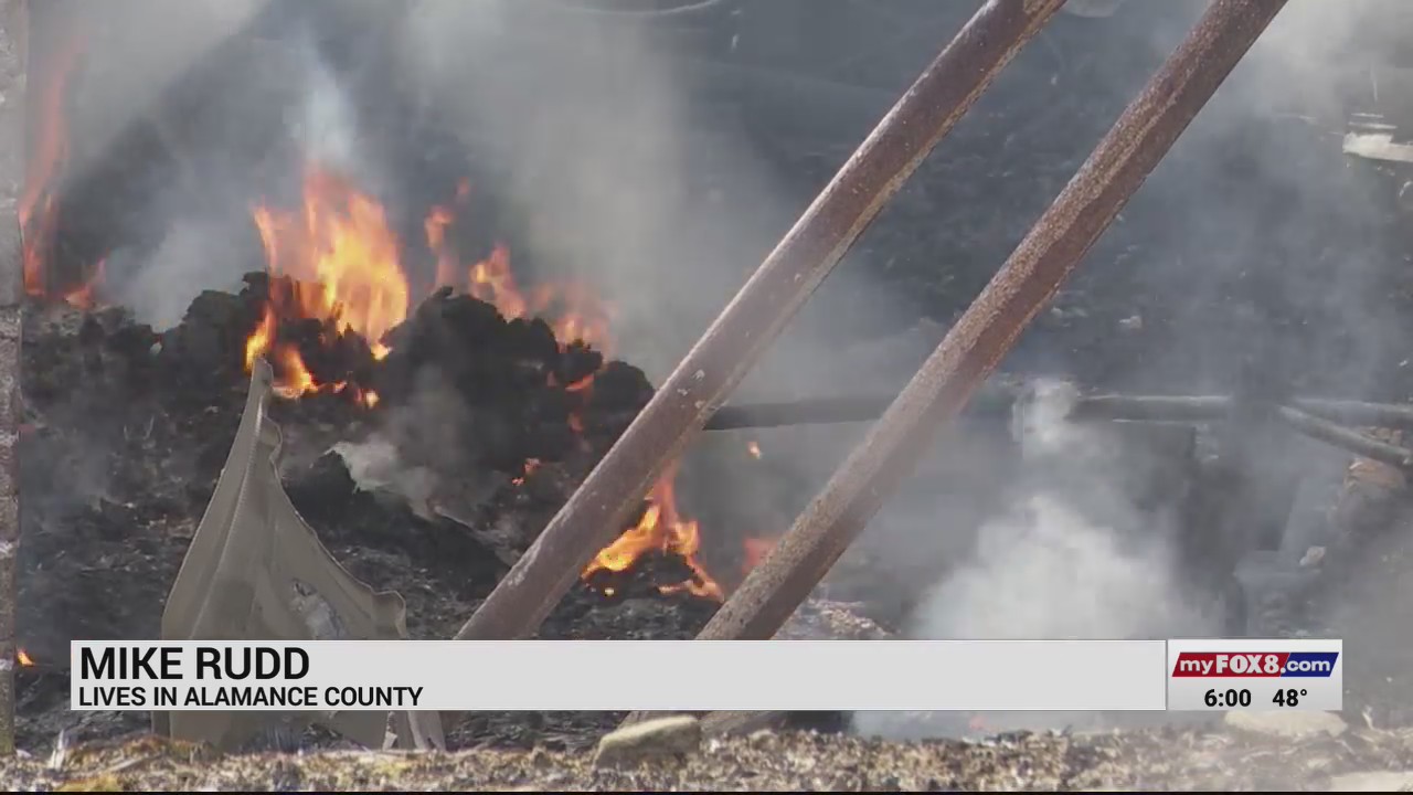 Fire destroys Carolina Mill in Alamance County – FOX8 WGHP