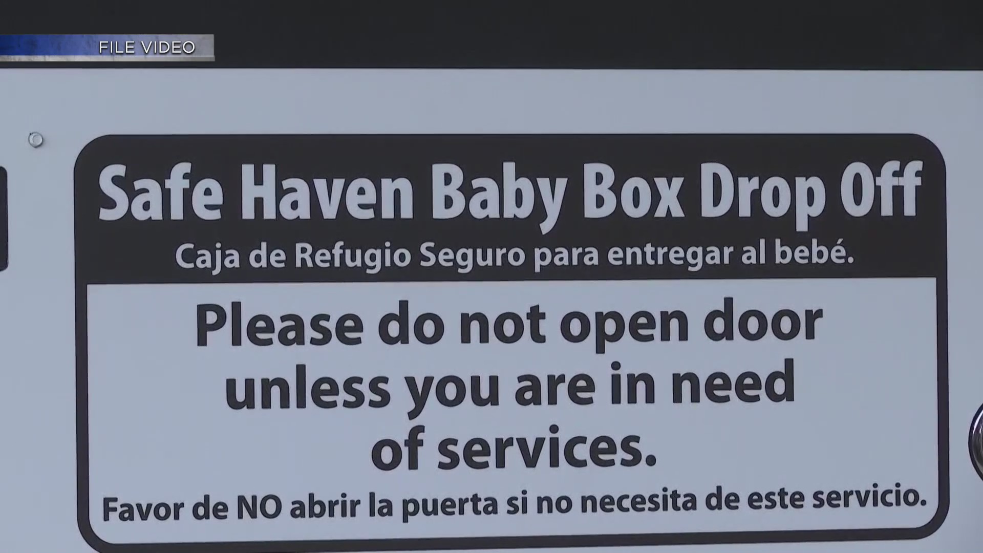 Carlsbad installing baby box at fire department KRQE NEWS 13 Breaking News, Albuquerque News