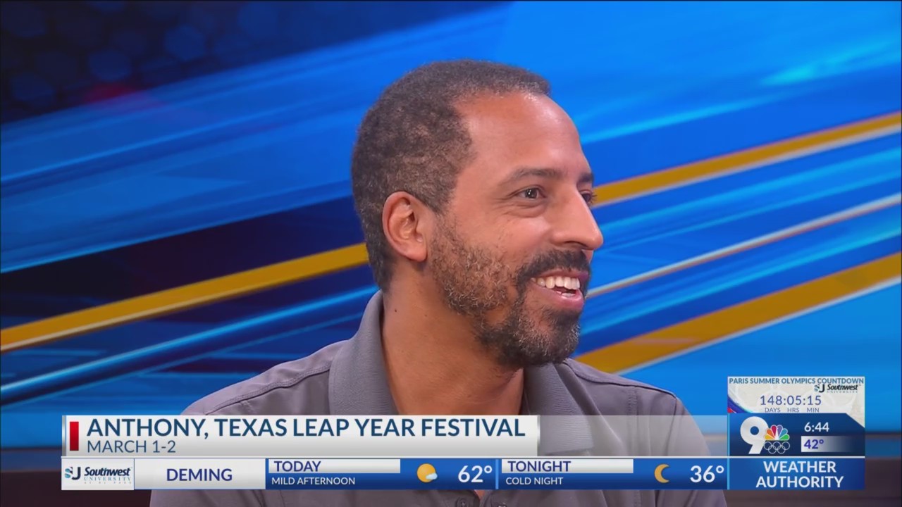 Anthony Tenas Anthony Texas – Anthony Turner – Leap Year interview – KTSM 9 News