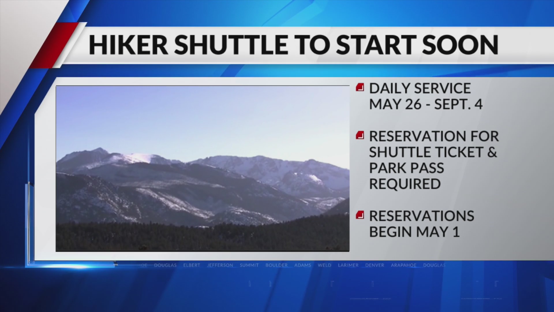 Rocky Mountain National Park shuttle opens soon FOX31 Denver