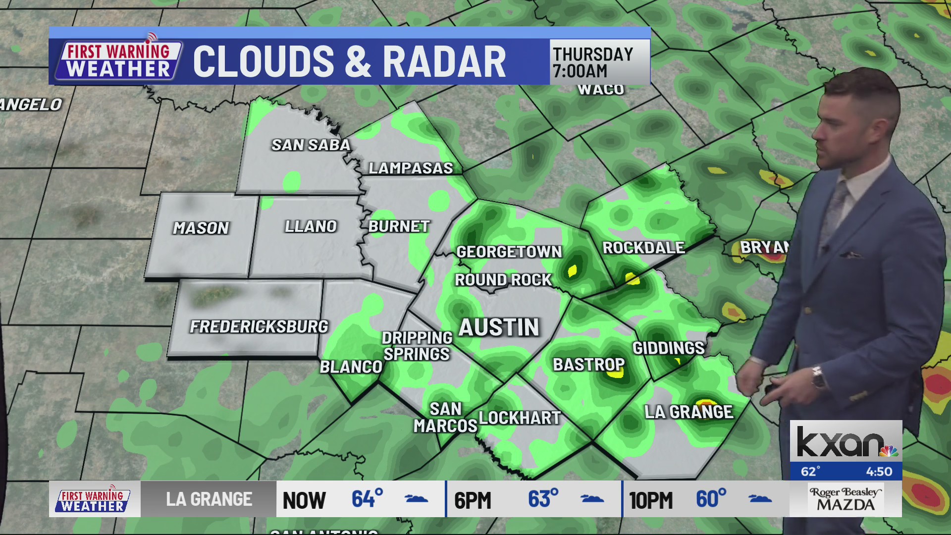A severe storm threat Thursday – KXAN Austin