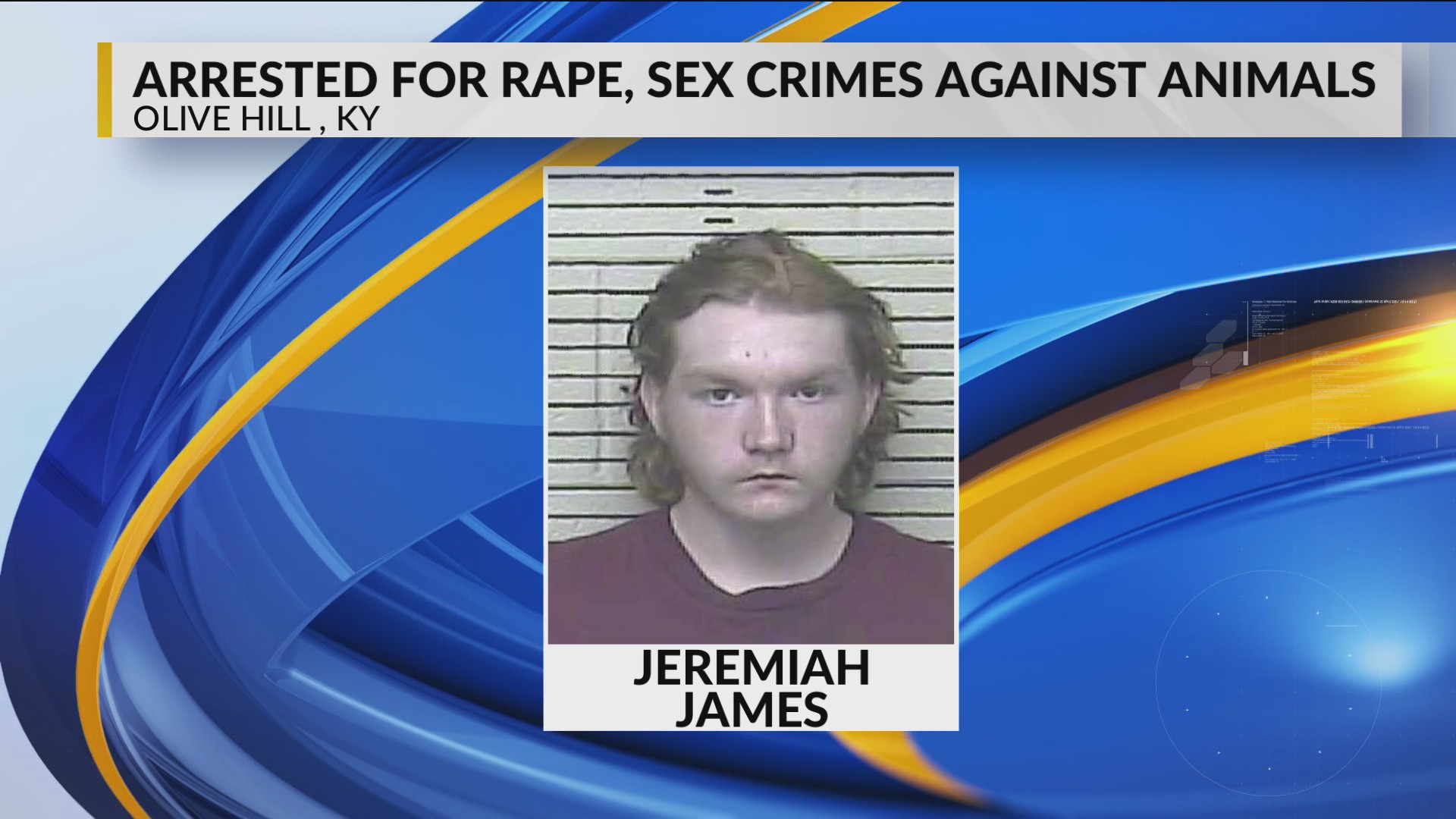 Kentucky man arrested for rape, sex crimes against animals – WOWK 13 News